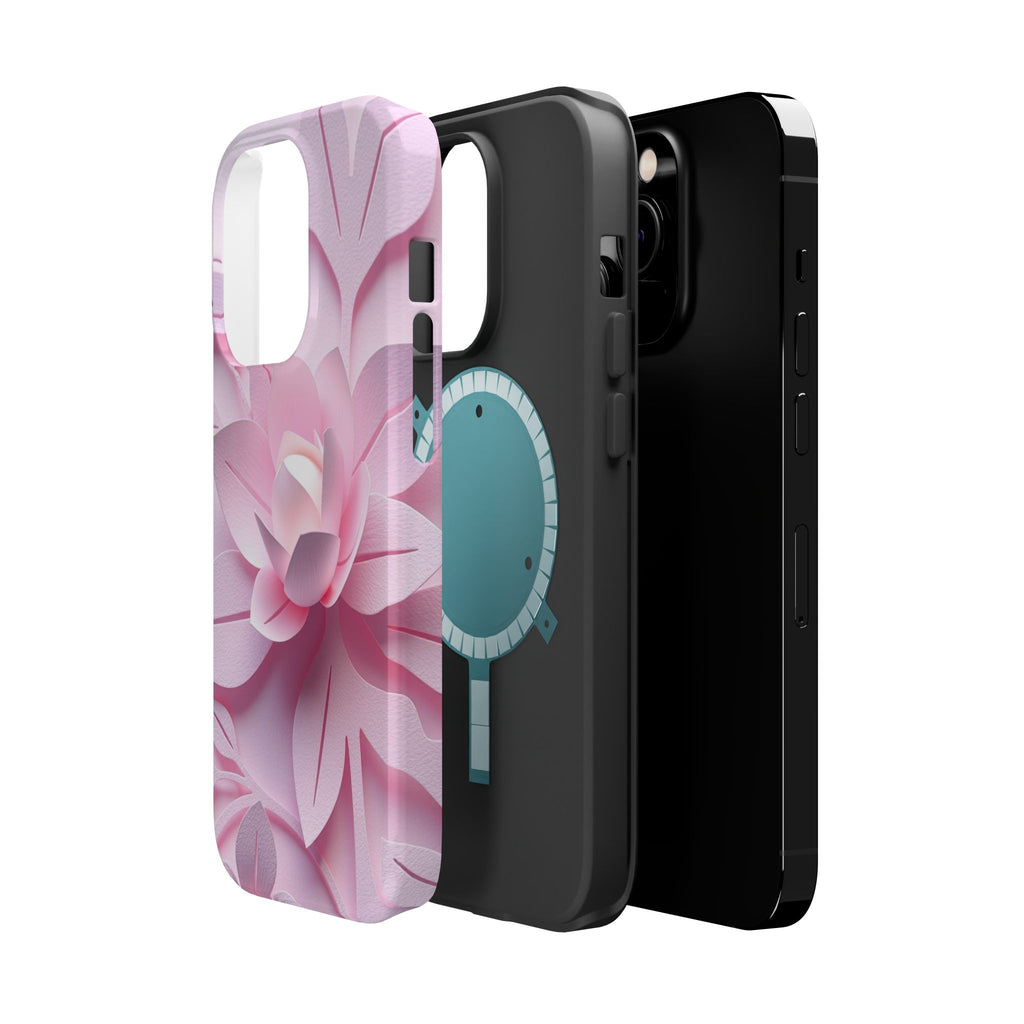 iPhone Floral Geometric Paper Cut Art Slim Everyday Designer Case · iPhone Case