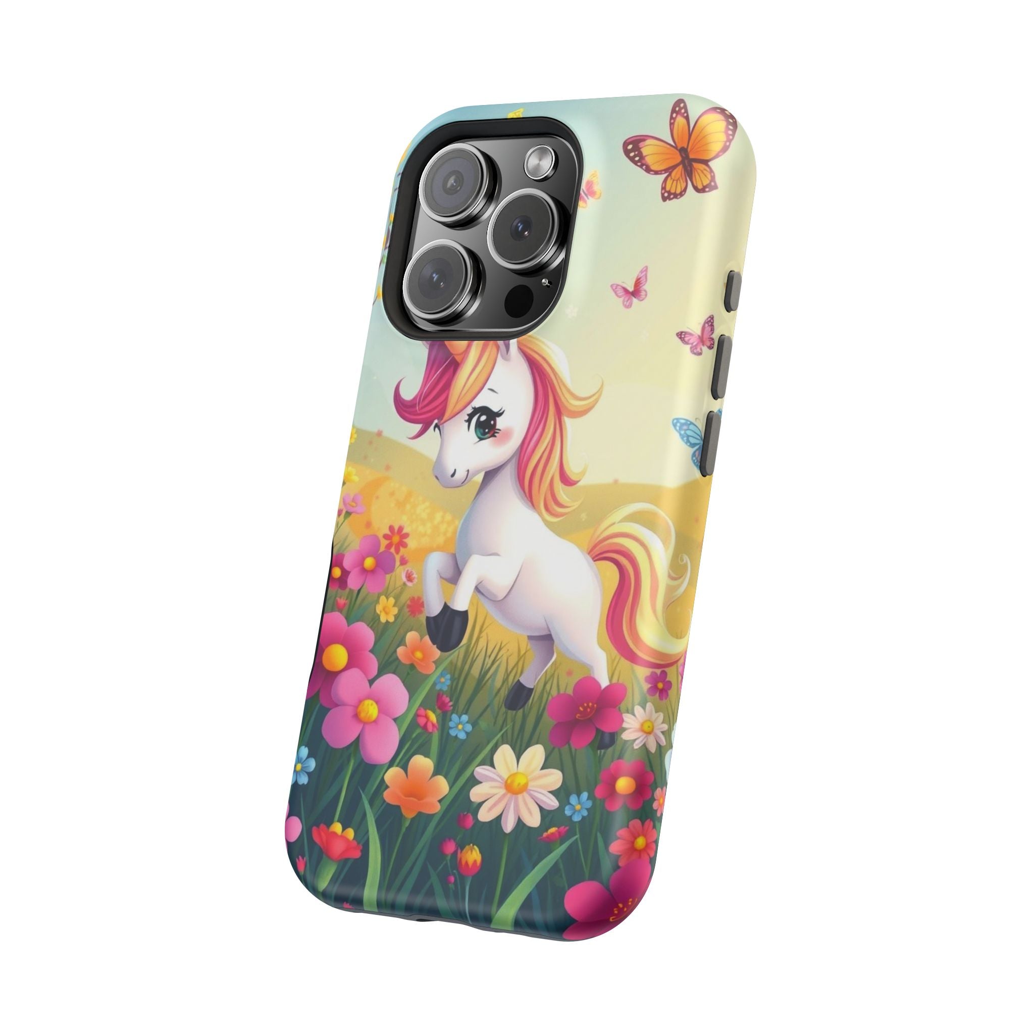 iPhone Magical Meadow Unicorn Kids Fun iPhone Phone Case Gift Slim · iPhone Case