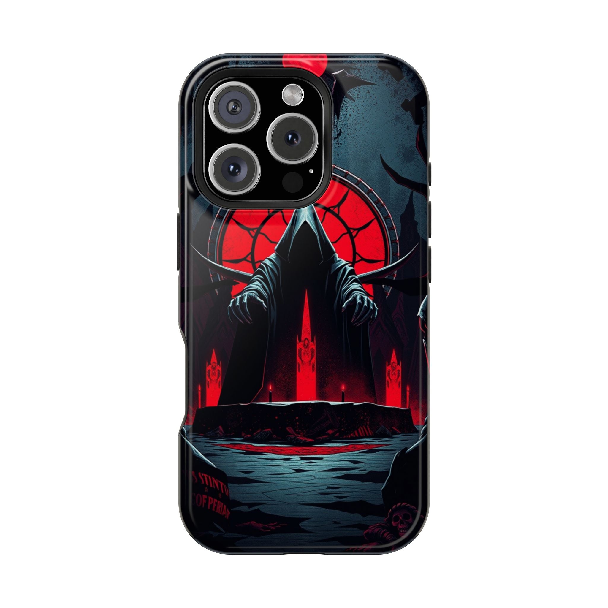 iPhone Serene Necromancer Circle Design Slim Everyday Designer Case · iPhone Cas