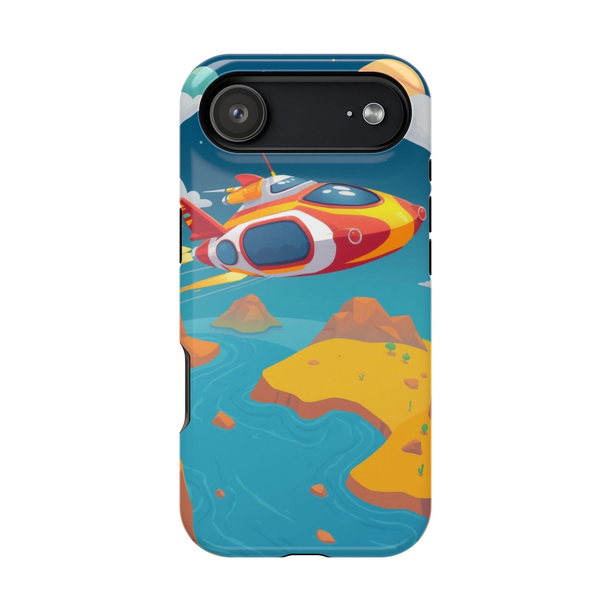 iPhone Hovercraft Glide Kids Fun Clean iPhone Phone Case Gift Minimal · iPhone C