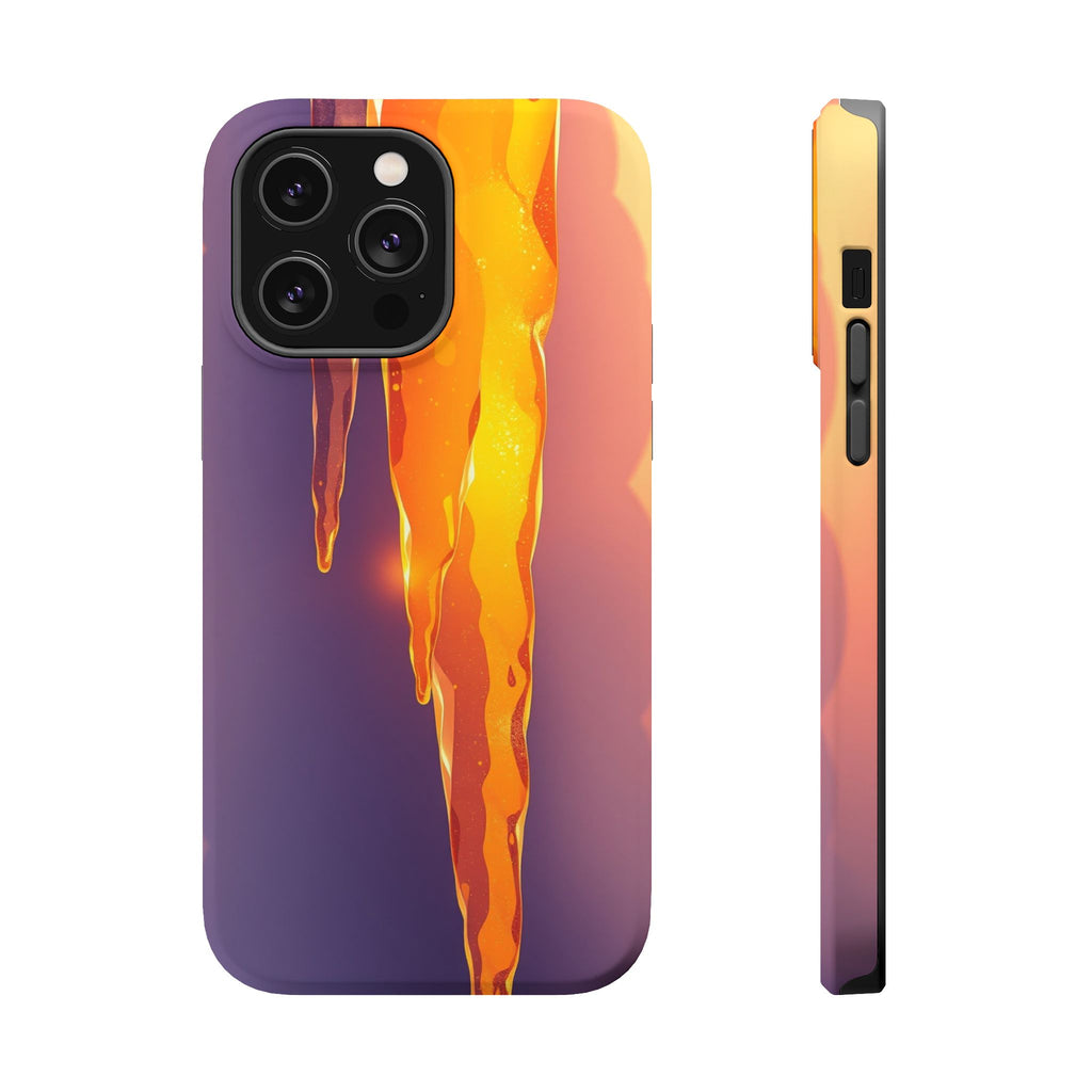 iPhone Icicle Formation Gold Foil Luxury Slim Everyday iPhone Designer · iPhone