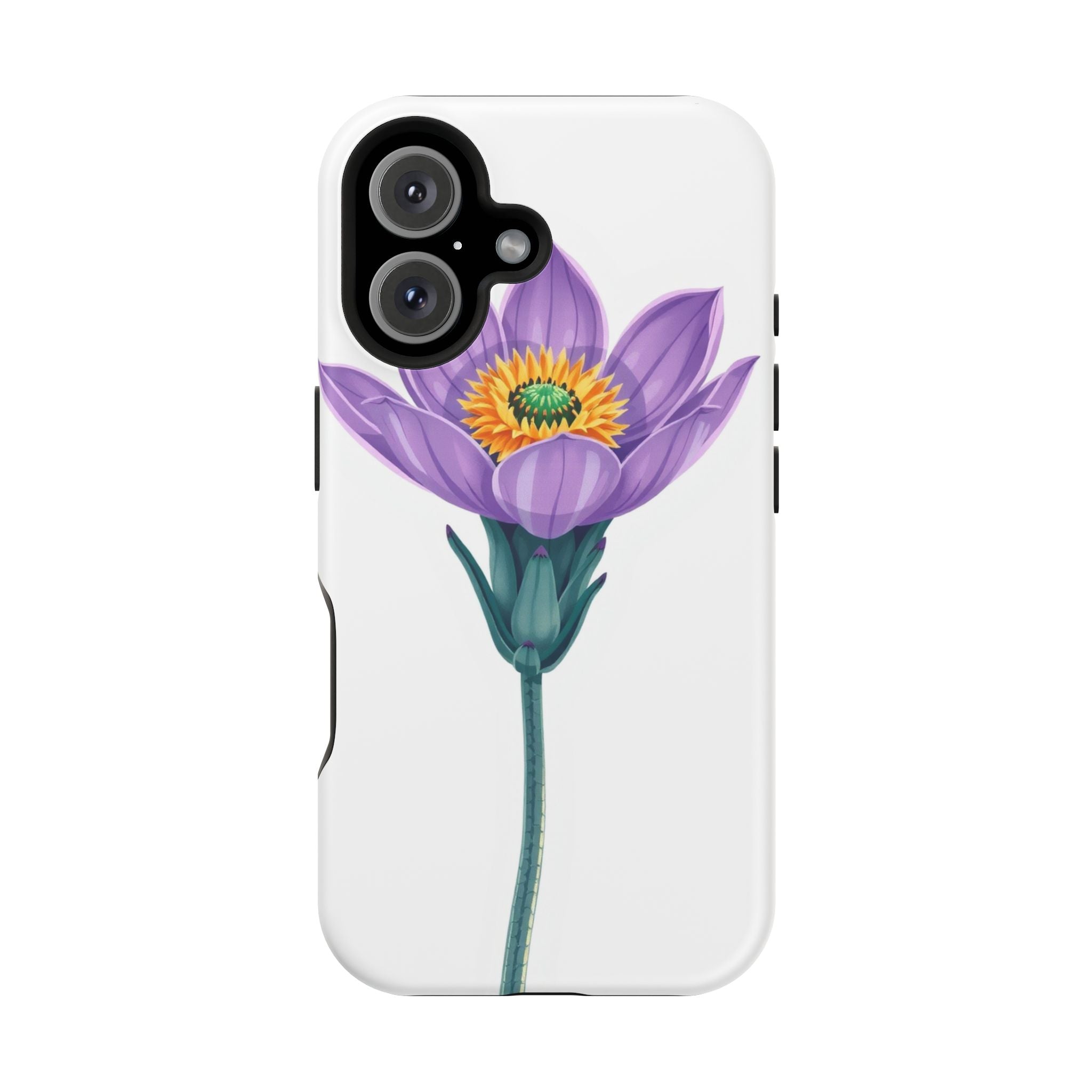 iPhone Indigo And Violet Desert Flower Slim Everyday Designer Case · iPhone Case
