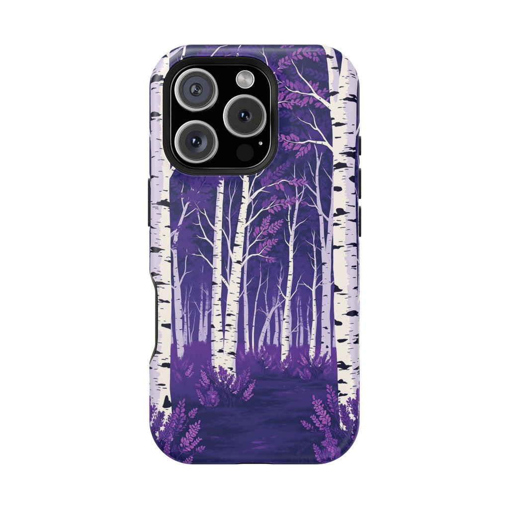 iPhone Serene Birch Grove Design 18 Slim Everyday Designer Case · iPhone Case