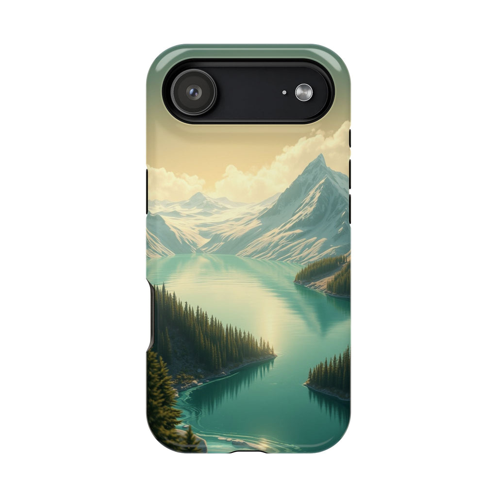 iPhone Glacier Lake Bold Art Slim Everyday Designer Case · iPhone Case