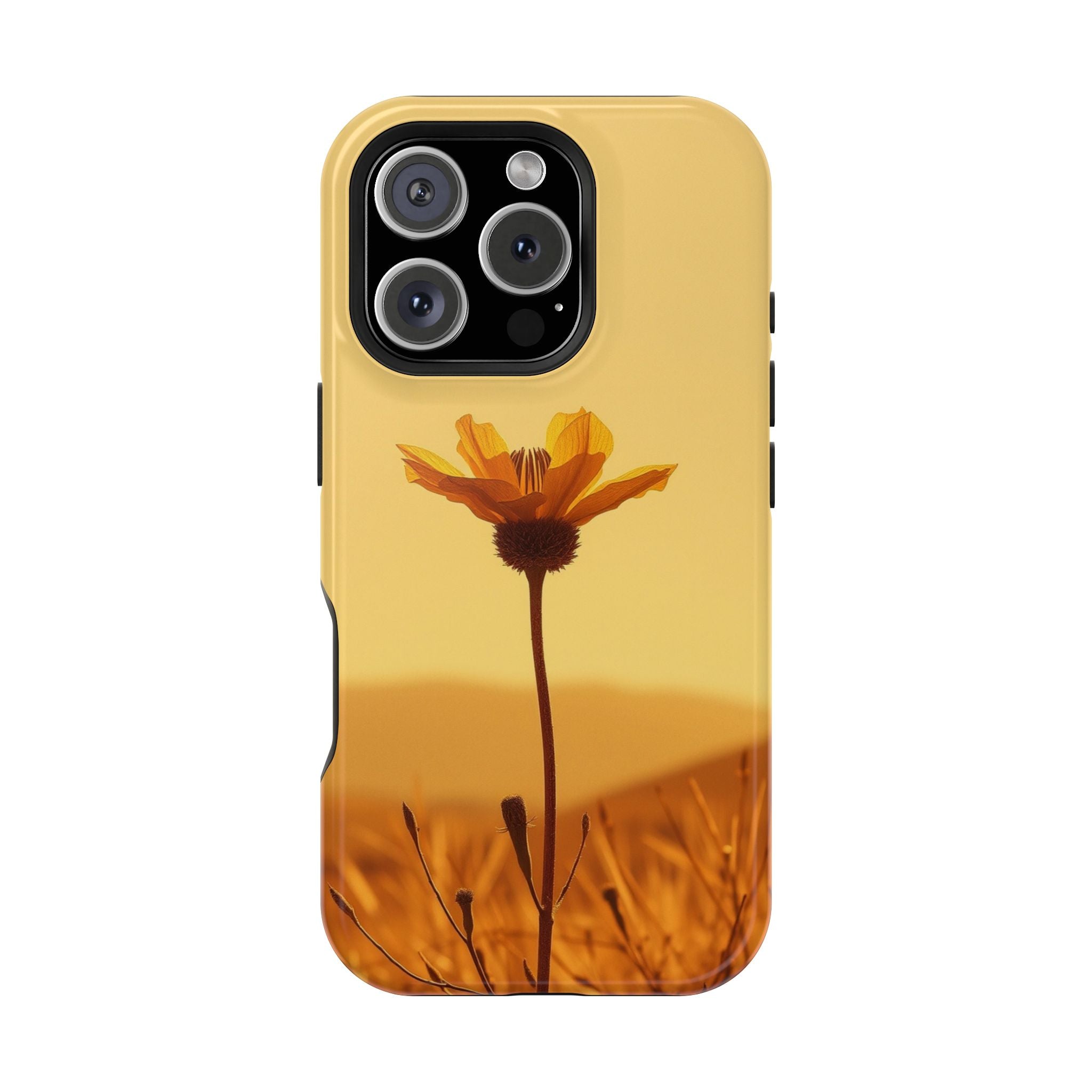 iPhone Desert Flower Cinematic Art Bold Modern Everyday Snap Case · iPhone Case