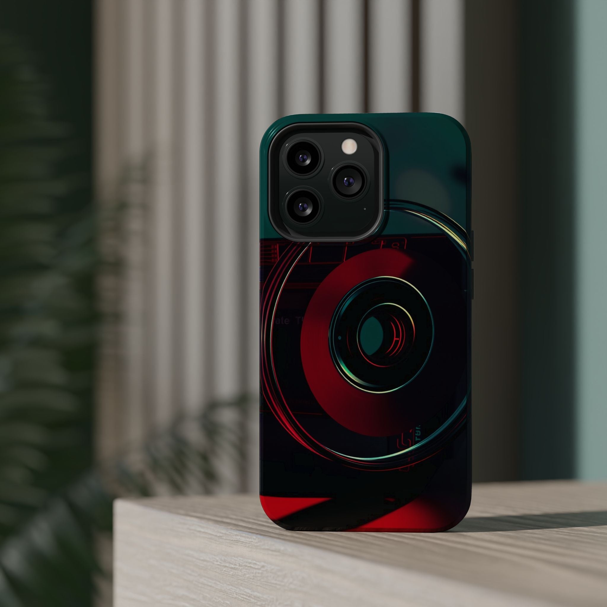 iPhone Vibrant Cassette Tape Rewind Design Slim Everyday Designer Case · iPhone