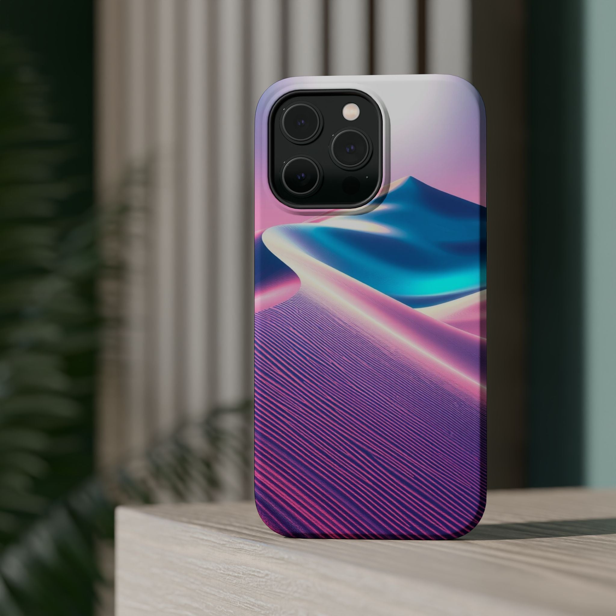 iPhone Vibrant Desert Dunes Design Bold Modern Everyday Snap Case · iPhone Case