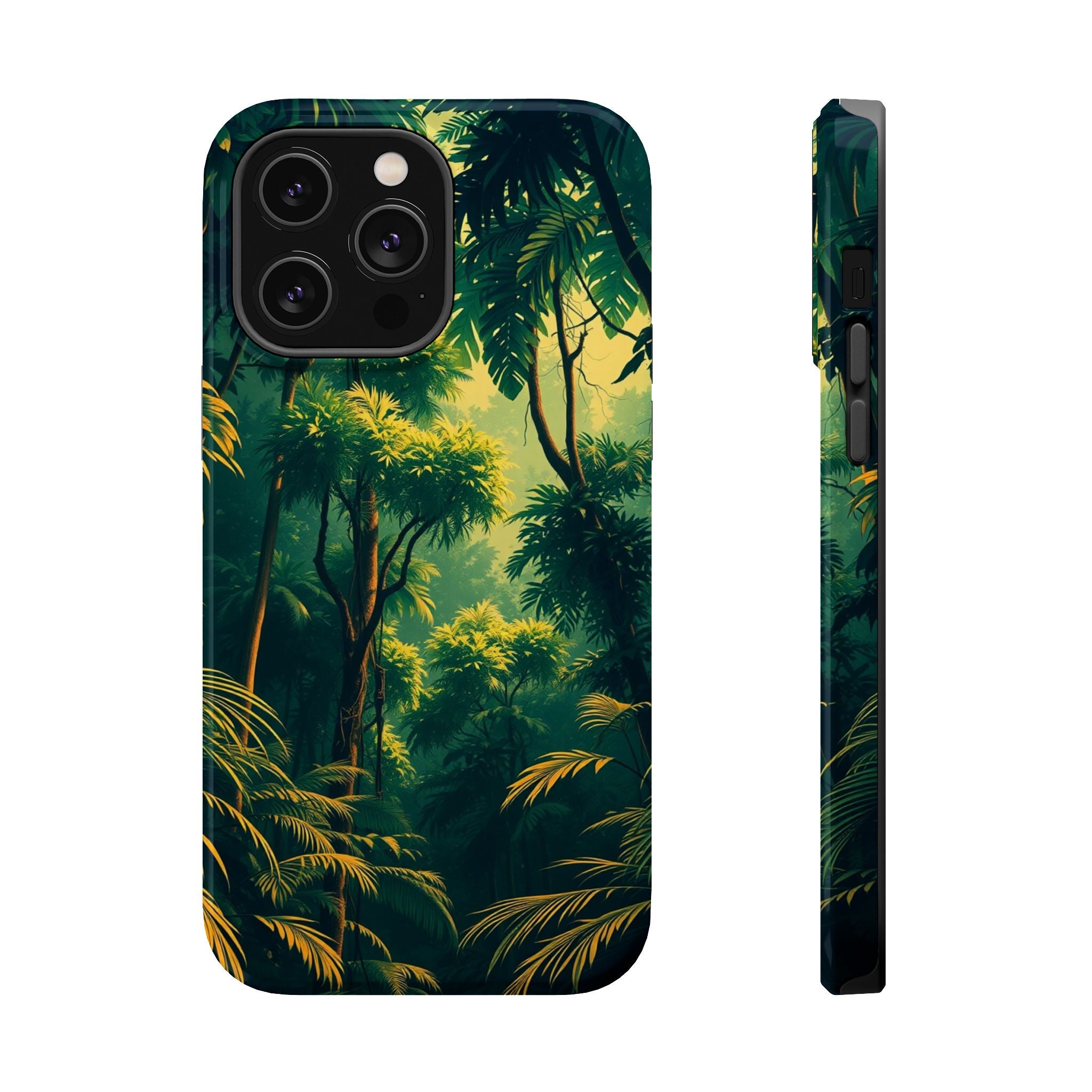iPhone Rainforest Canopy Vintage Retro Poster Slim iPhone Everyday · iPhone Case