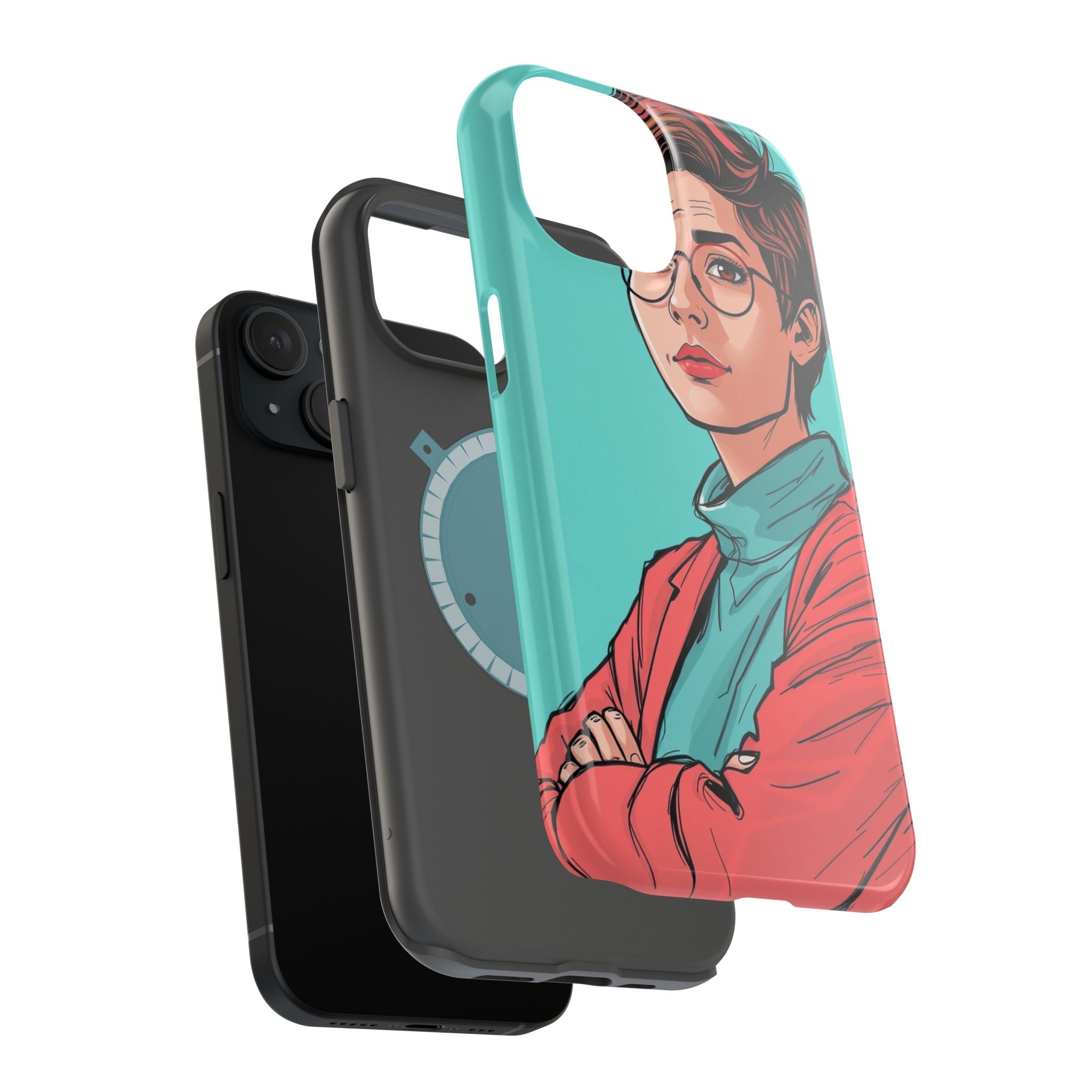 iPhone Not a Morning Person Cinematic Art Slim Everyday Designer Case · iPhone C