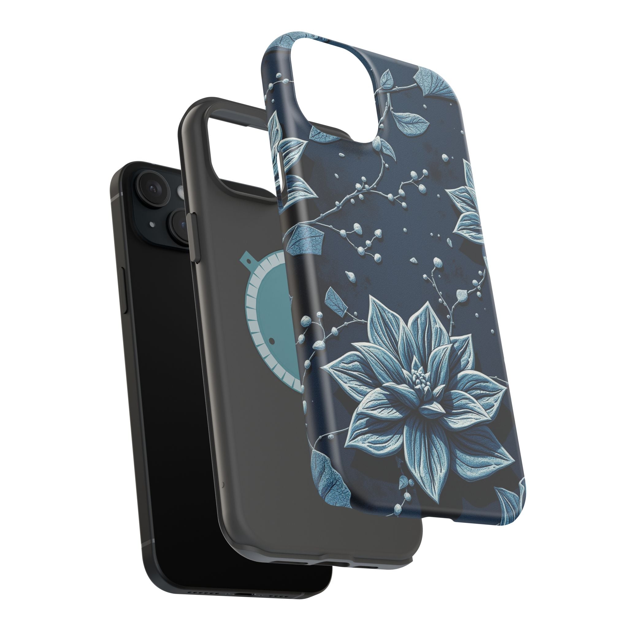 iPhone Floral Terrazzo Bold Art Slim Everyday Designer Case Galaxy · iPhone Case