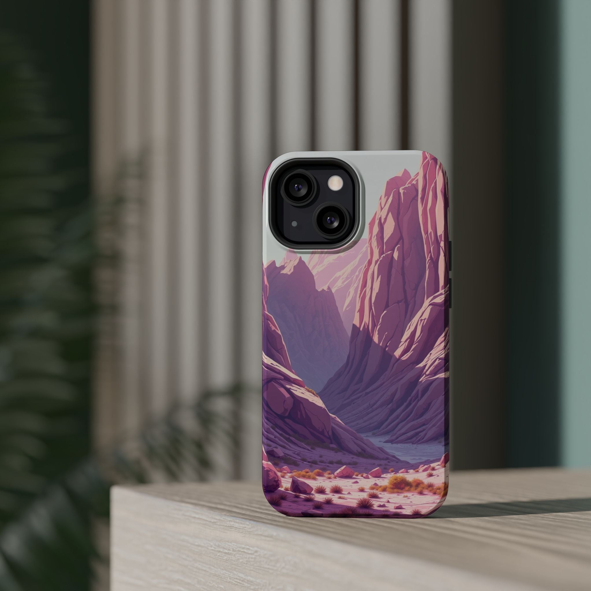 iPhone Valley Floor Enchanted Art Bold Modern Everyday Snap Case · iPhone Case