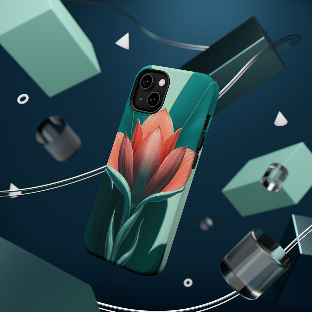 iPhone Dreamy Botanical Illustration Design Soft iPhone 14 Finish · iPhone Case