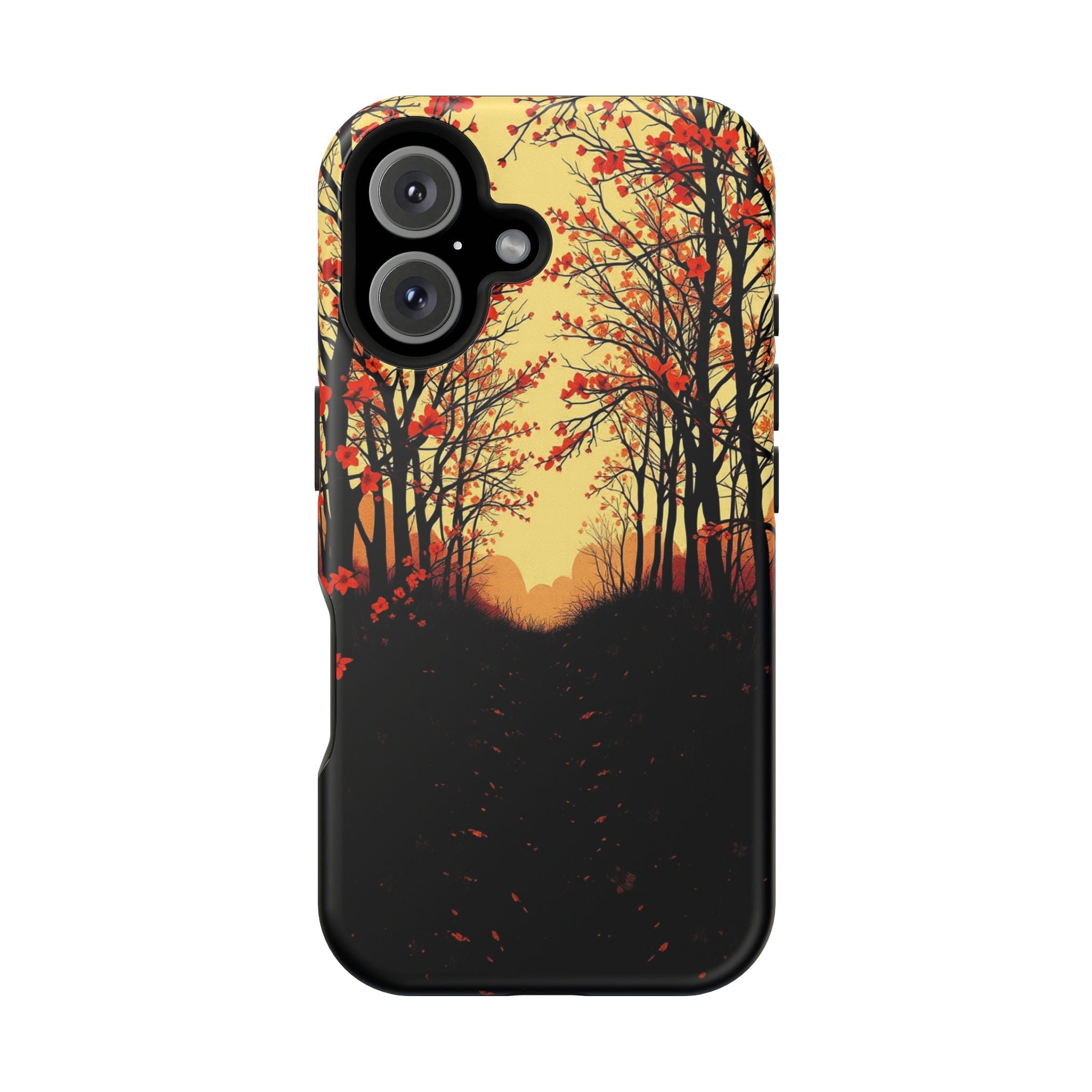 iPhone Dreamy Blossom Trail Design Bold Modern Everyday Snap Case · iPhone Case
