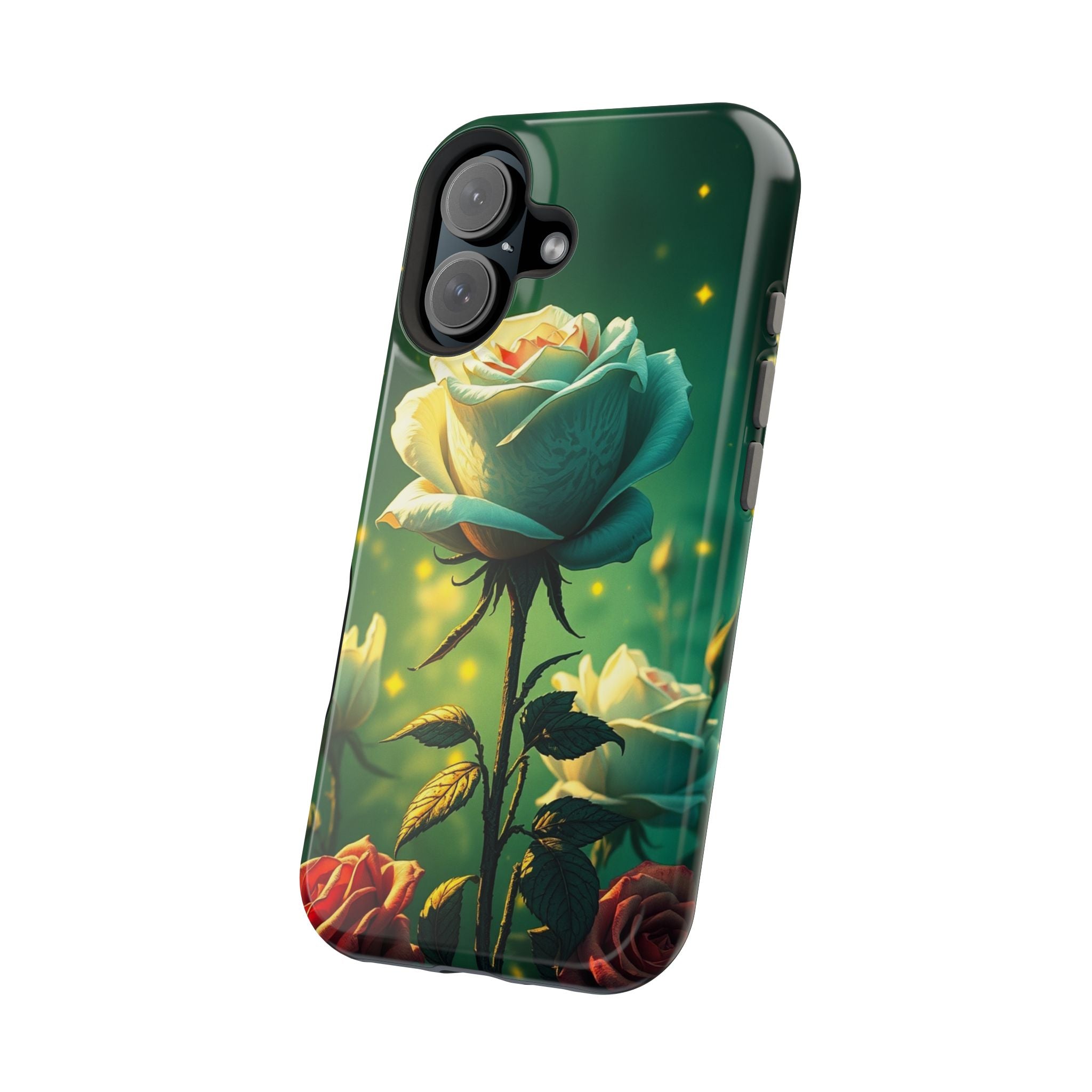 iPhone Earthy Rose Garden Design Bold Modern Everyday Snap Case · iPhone Case