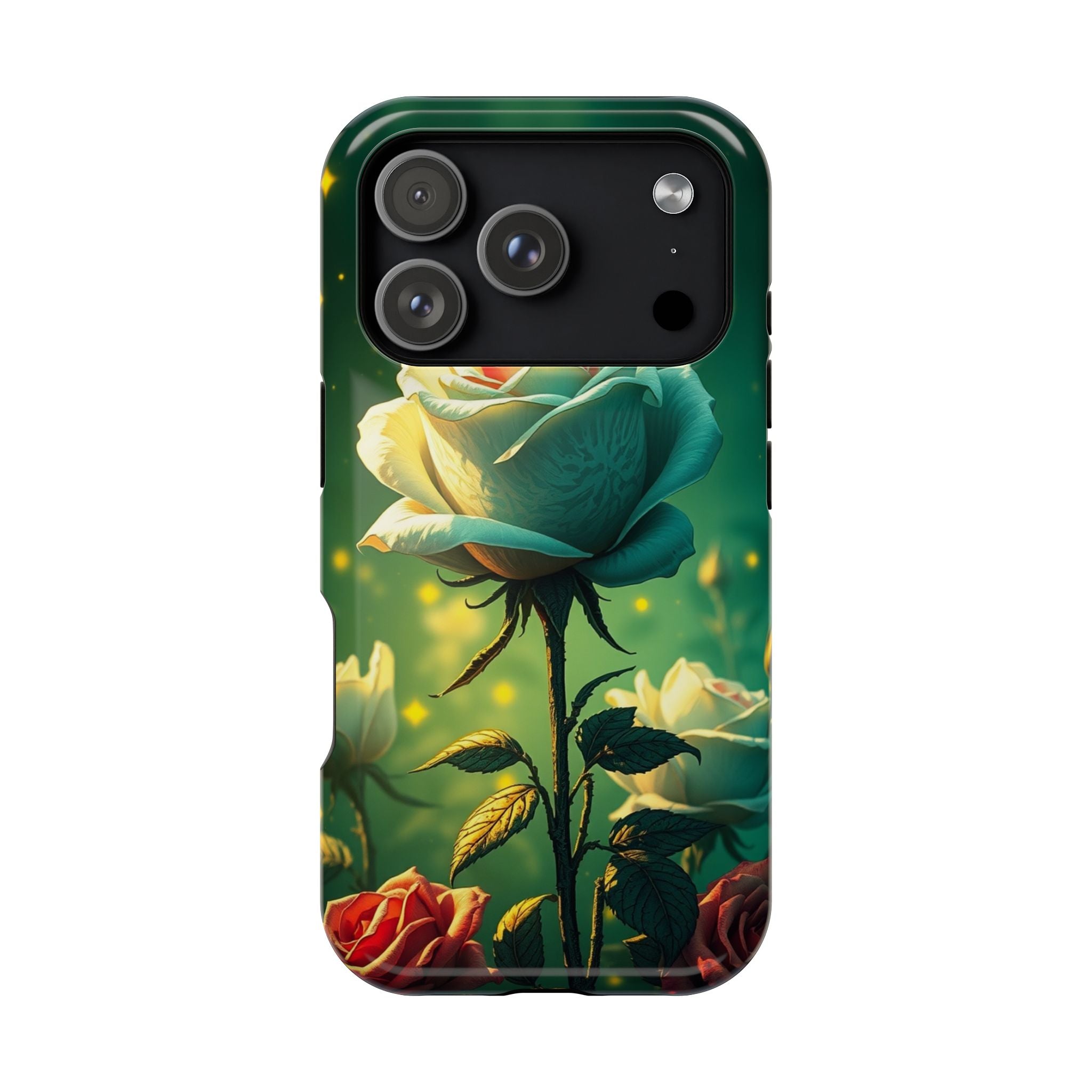 iPhone Earthy Rose Garden Design Bold Modern Everyday Snap Case · iPhone Case