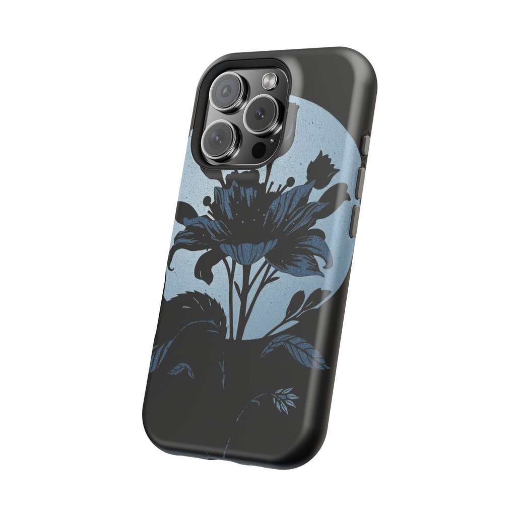 iPhone Radiant Floral Silhouette Design Slim Everyday Designer Case · iPhone Cas