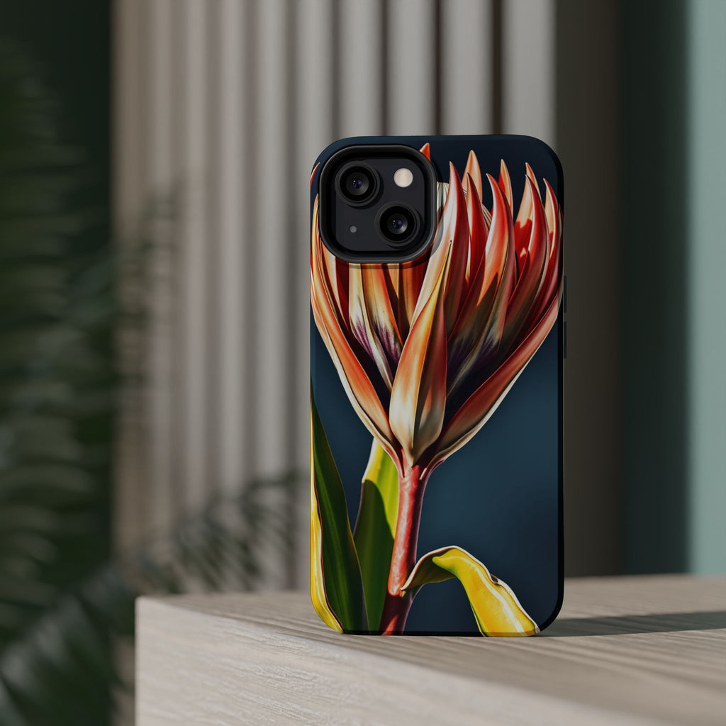 iPhone Protea Bold Vibrant Watercolor Slim Snap Case Ga · iPhone Case