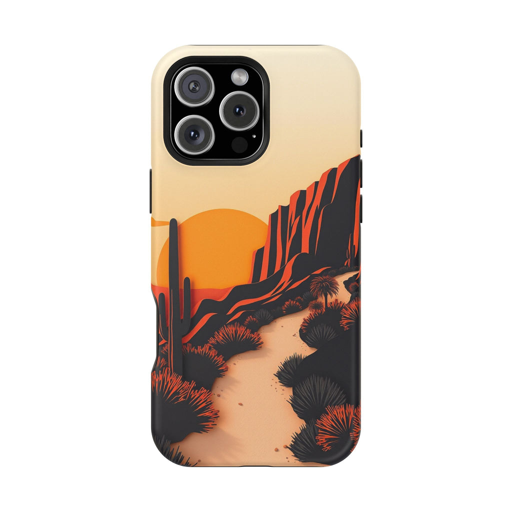 iPhone Serene Mesa Sunset Design 12 Slim Everyday Designer Case · iPhone Case