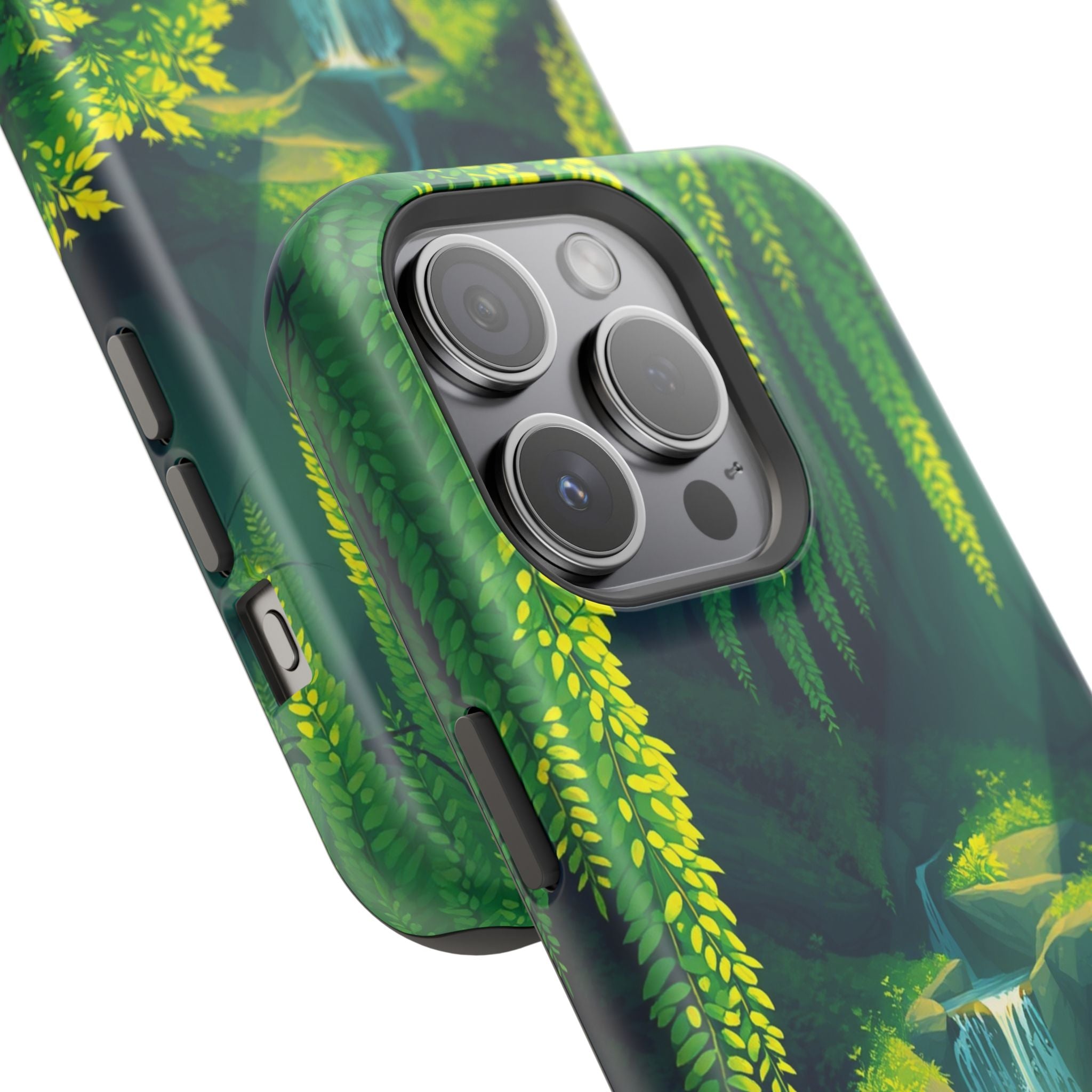 iPhone Earthy Wisteria Cascade Design Slim Everyday iPhone 13 Designer · iPhone