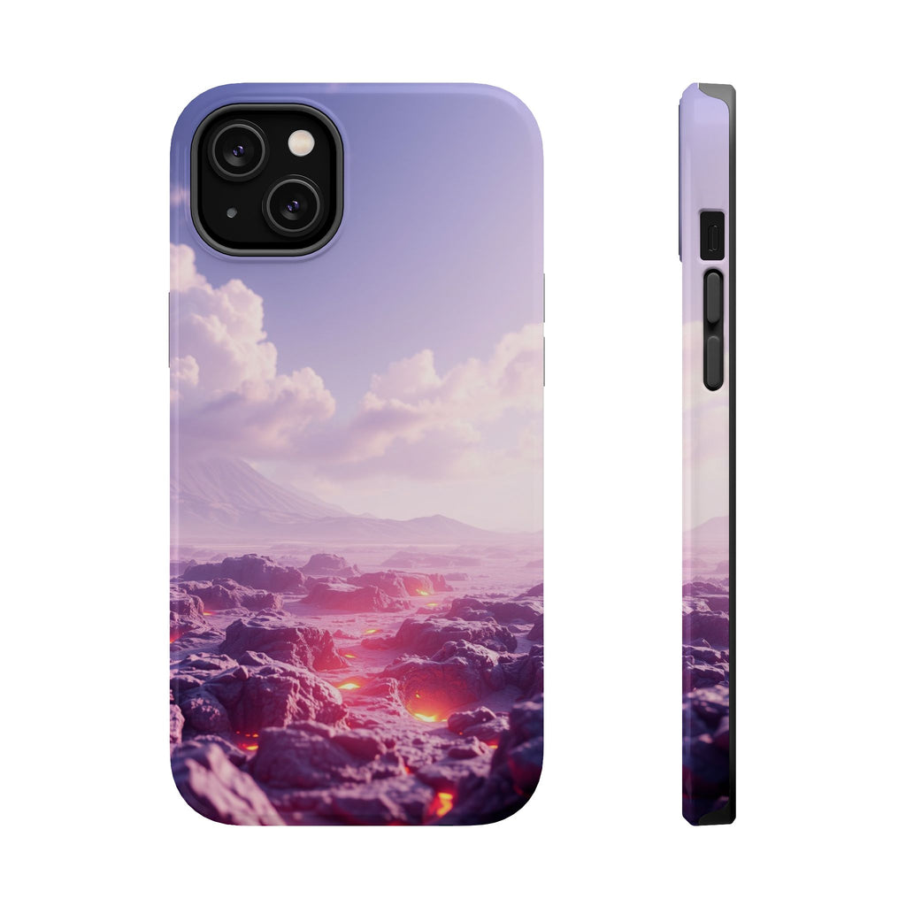 iPhone Lava Field Cinematic Art Slim Everyday Designer Case · iPhone Case