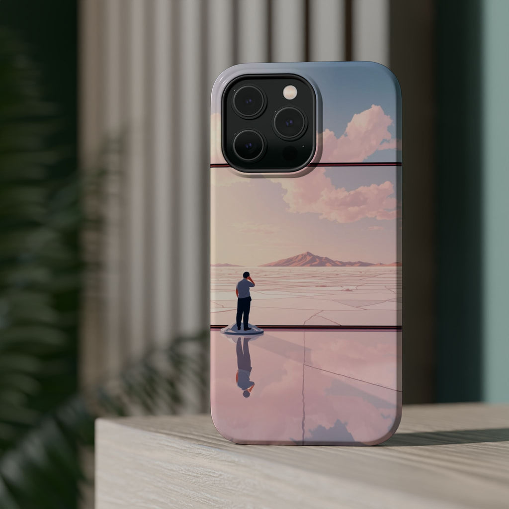 iPhone Salt Flat Mirror Stained Glass Slim Everyday Designer Case · iPhone Case