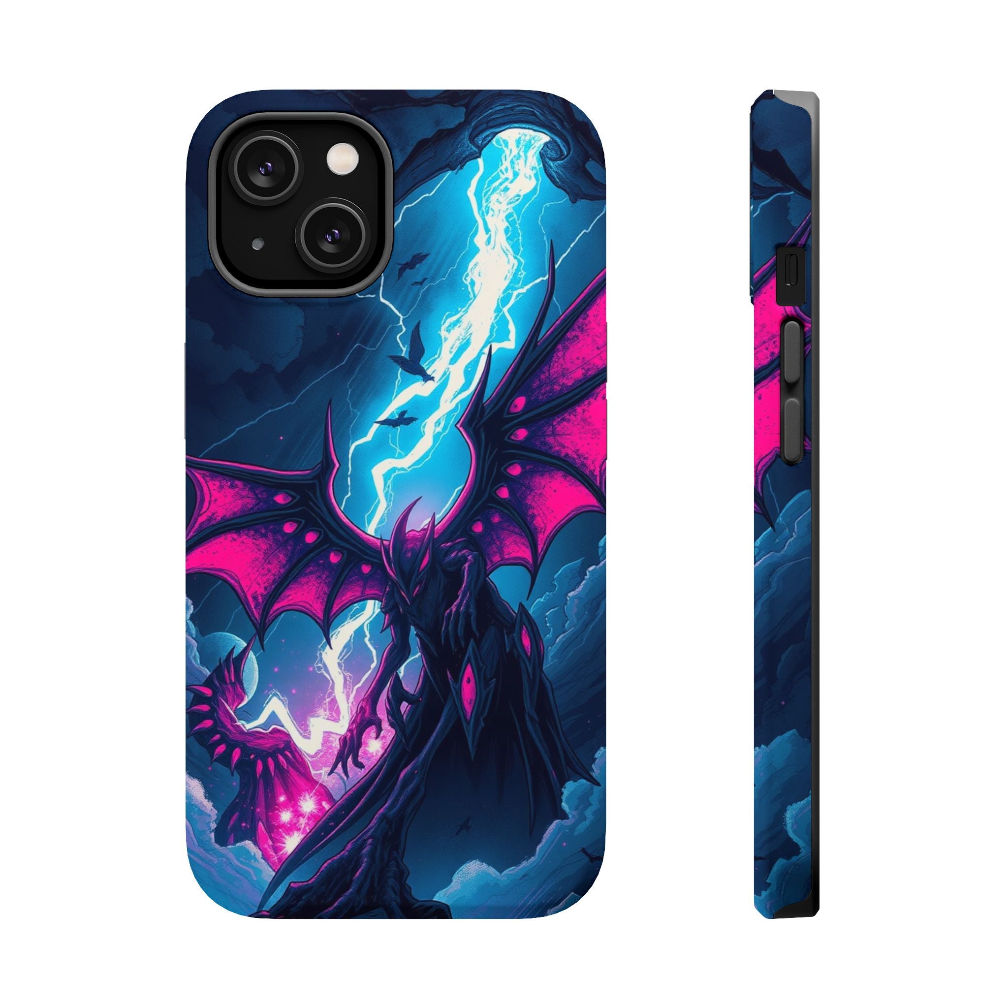iPhone Radiant Hatching Storm Design Slim Everyday Designer Case · iPhone Case