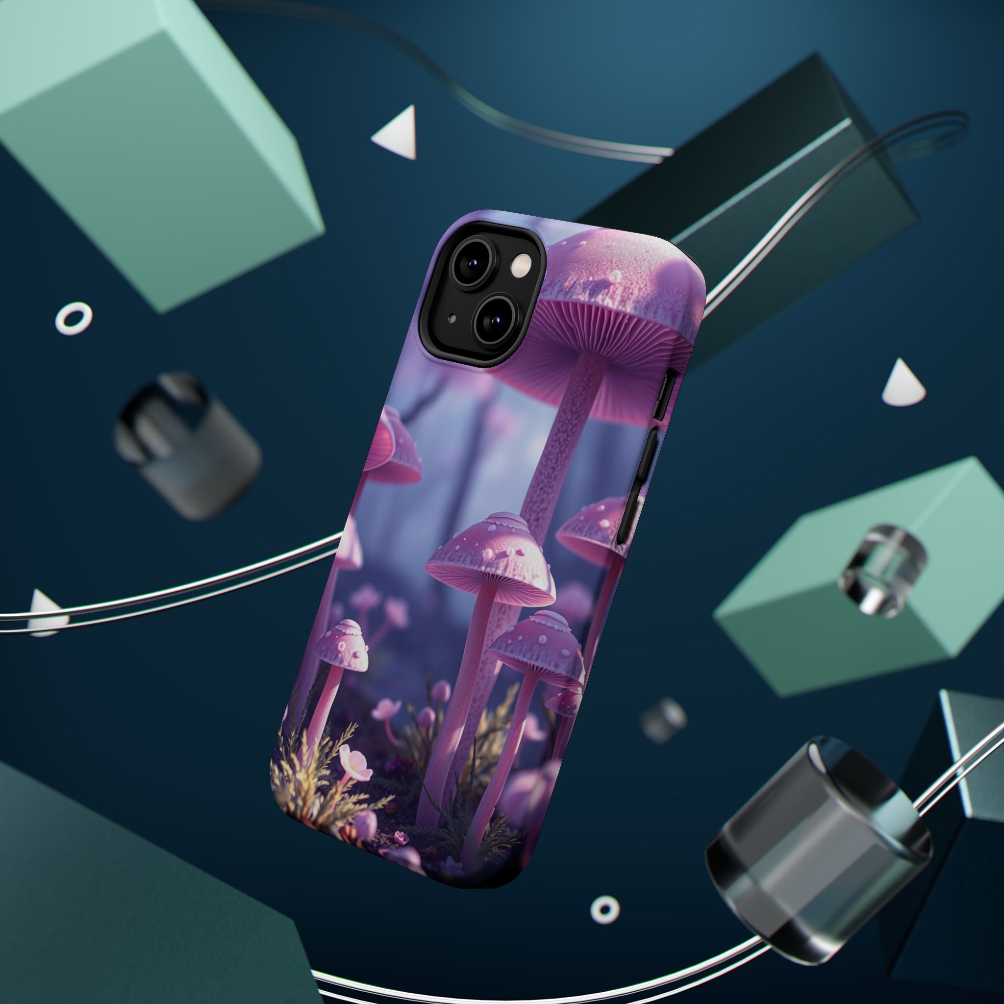 iPhone Mushroom Forest Dreamy Ethereal Slim Everyday Designer Case · iPhone Case