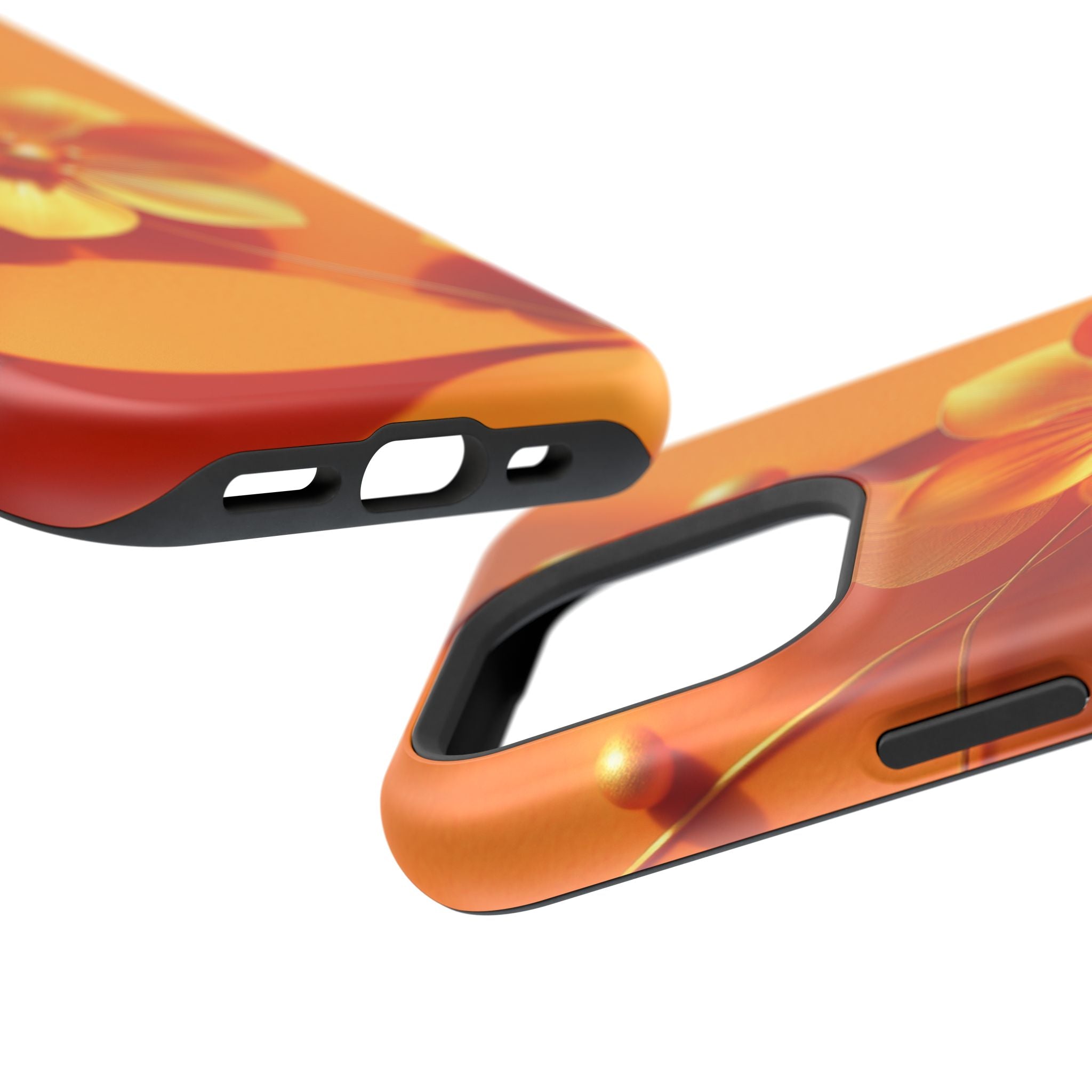 iPhone Floral Geometric Gold Foil Luxury Slim Everyday iPhone Designer · iPhone