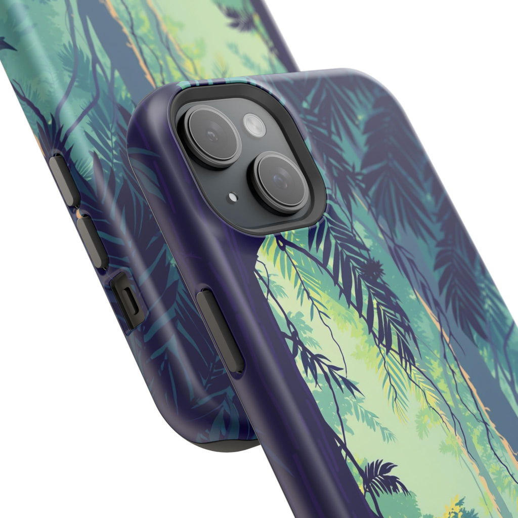 iPhone Mint And Blush Rainforest Canopy Slim Everyday iPhone Designer · iPhone C