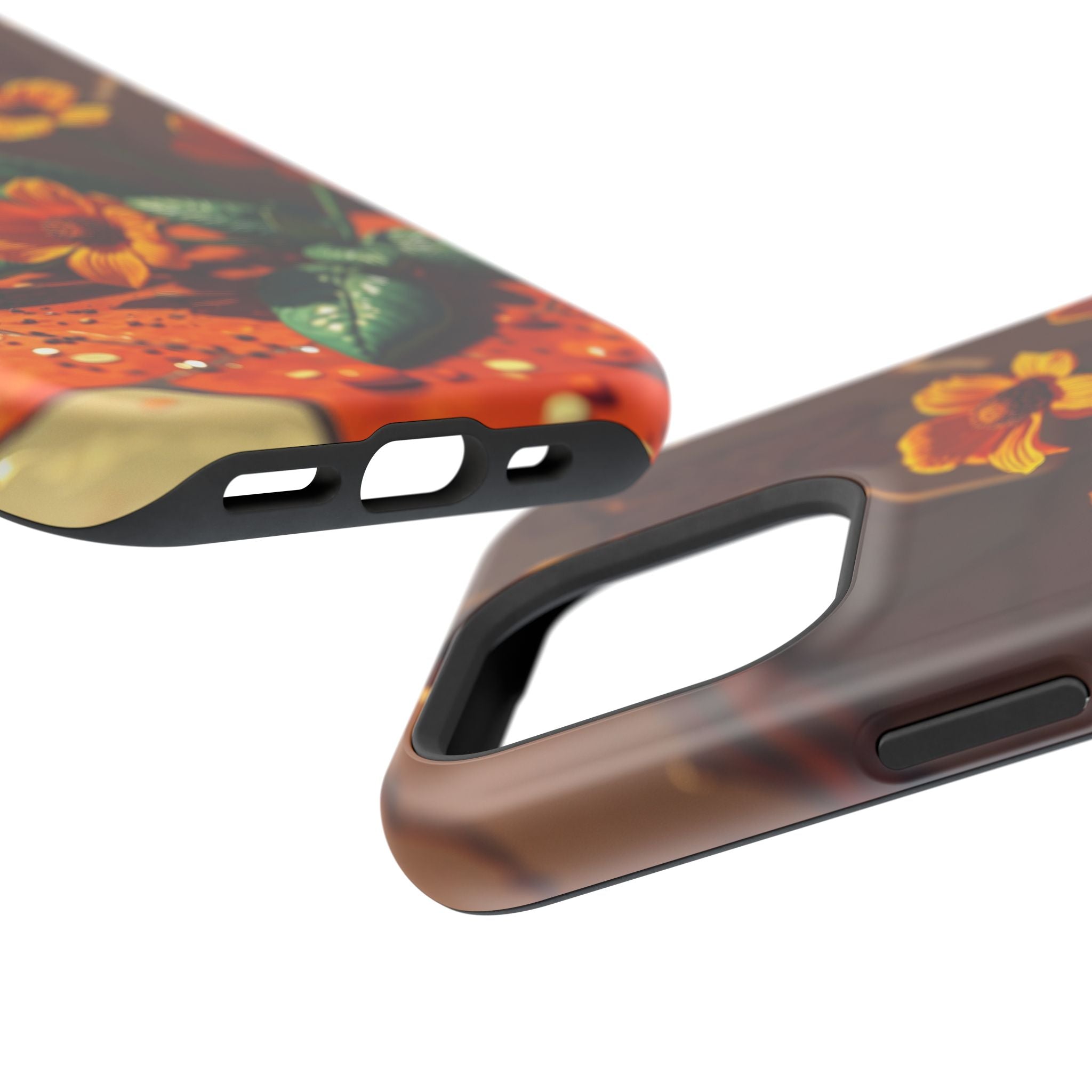 iPhone Floral Terrazzo Bold Art Slim Everyday Designer Case · iPhone Case