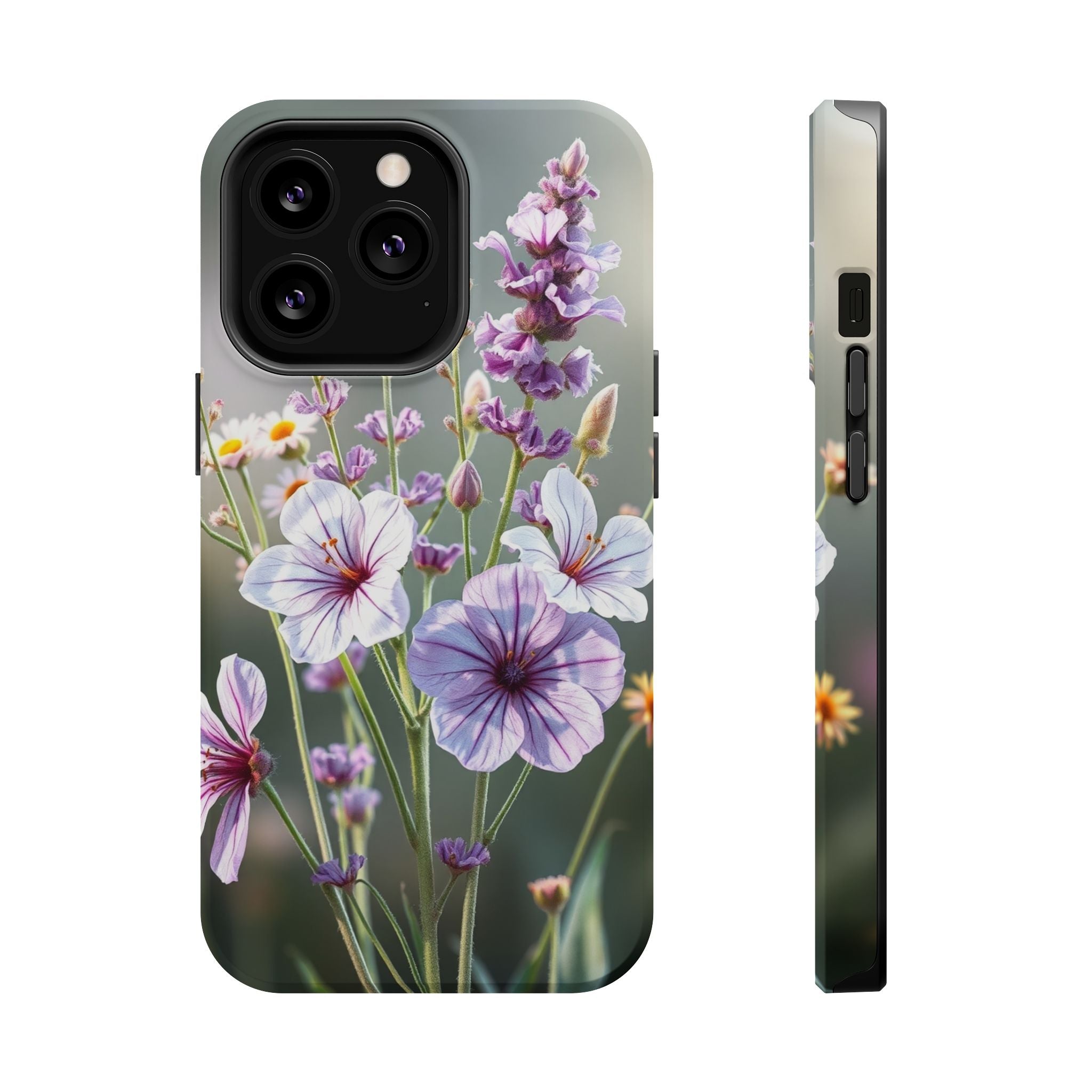 iPhone Wildflower Bunch Enchanted Art Slim Everyday Designer Case · iPhone Case
