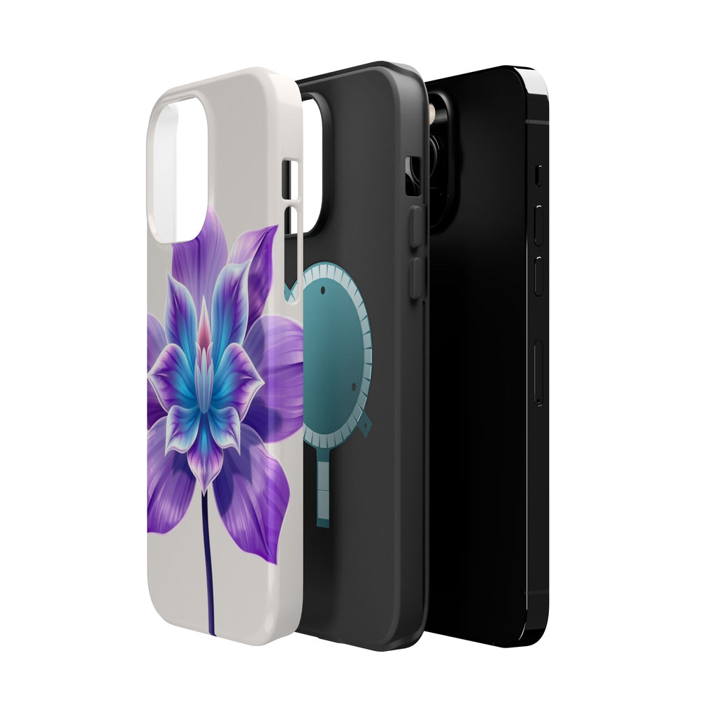 iPhone Dreamy Neon Floral Design 10 Slim Everyday Designer Case · iPhone Case