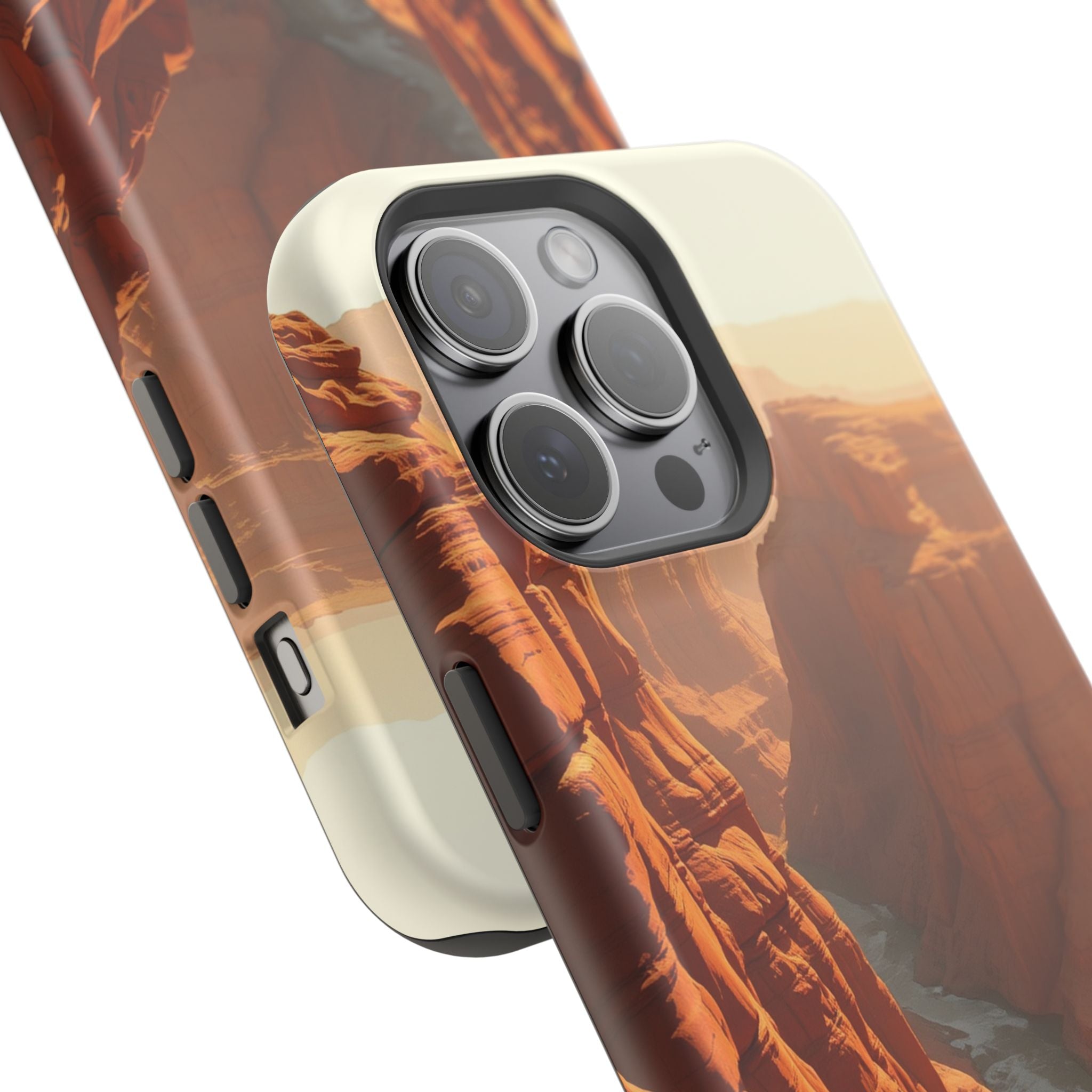 iPhone Vibrant River Canyon Design Bold Modern Everyday Snap Case · iPhone Case