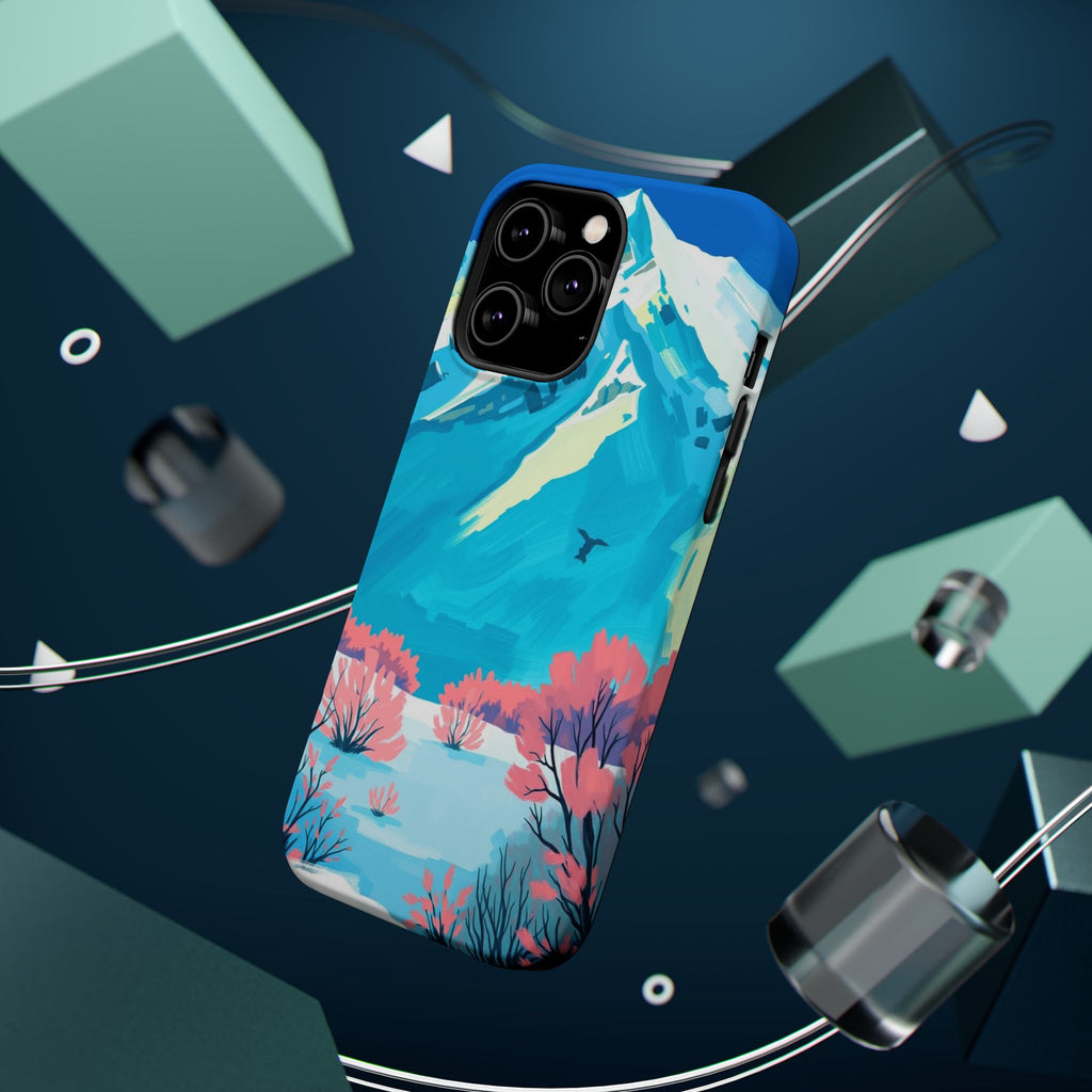 iPhone Snow Field Electric Art Slim Everyday Designer Case · iPhone Case