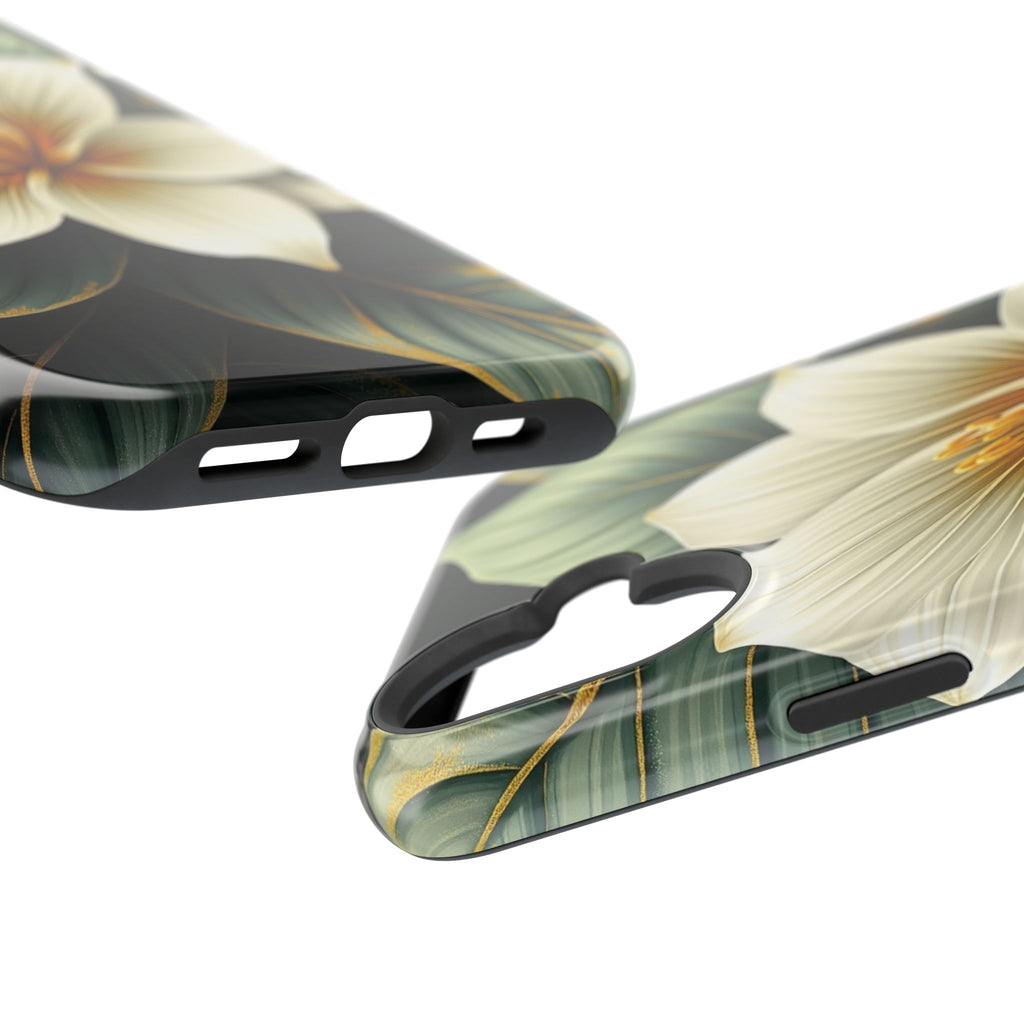 iPhone Radiant Tropical Bloom Design Slim Everyday Designer Case · iPhone Case