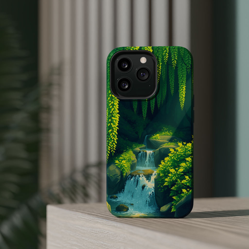 iPhone Earthy Wisteria Cascade Design Slim Everyday iPhone 13 Designer · iPhone