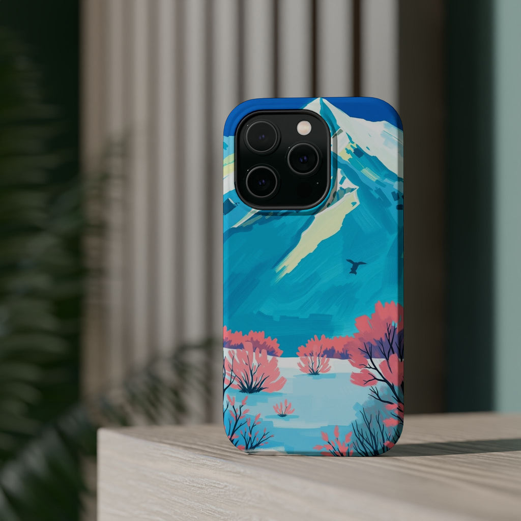 iPhone Snow Field Electric Art Slim Everyday Designer Case · iPhone Case