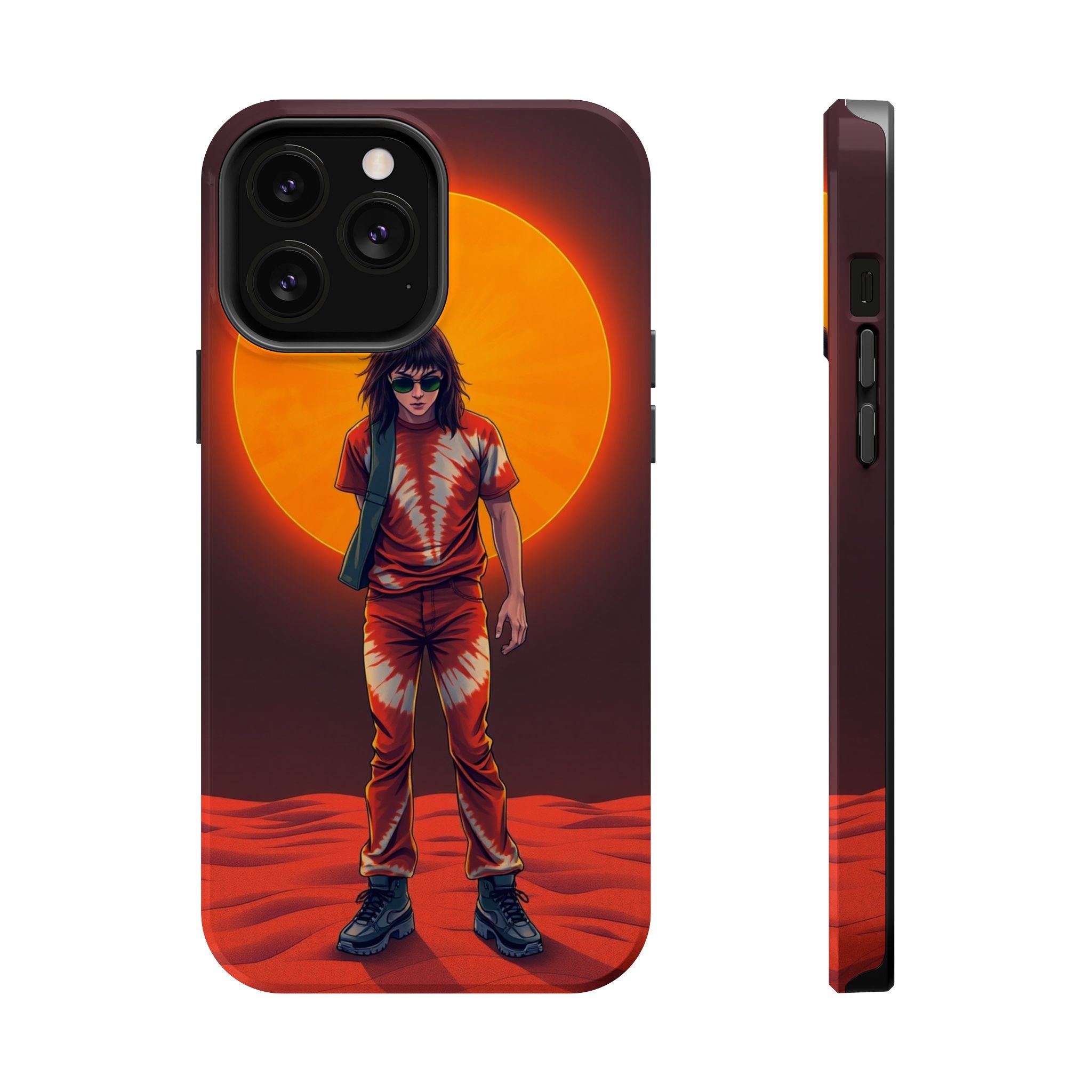 iPhone Tie-Dye 60s Enchanted Art Bold Modern Everyday Snap Case · iPhone Case
