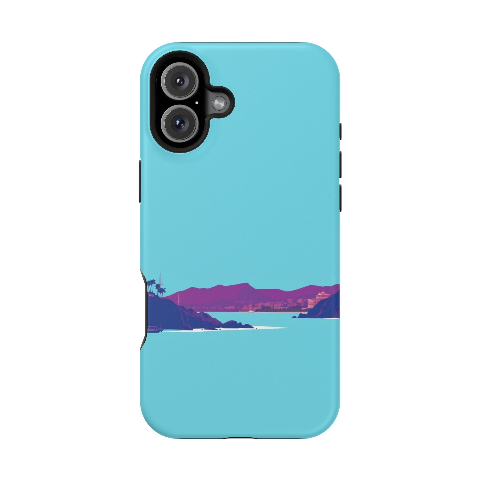 iPhone Hibiscus Coast Mystic Art Bold Modern Everyday Snap Case · iPhone Case