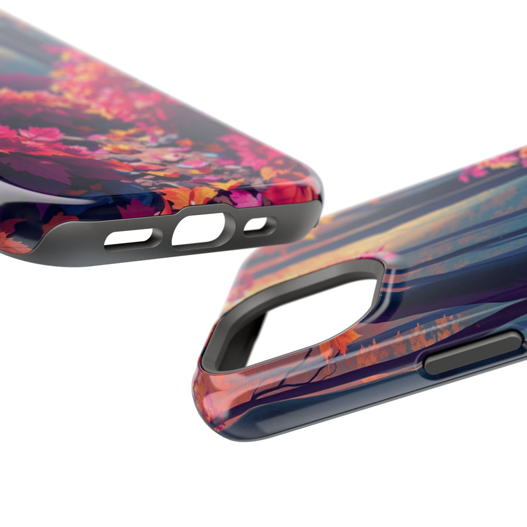 iPhone Earthy Autumn Forest Floor Design Slim Everyday iPhone Designer · iPhone