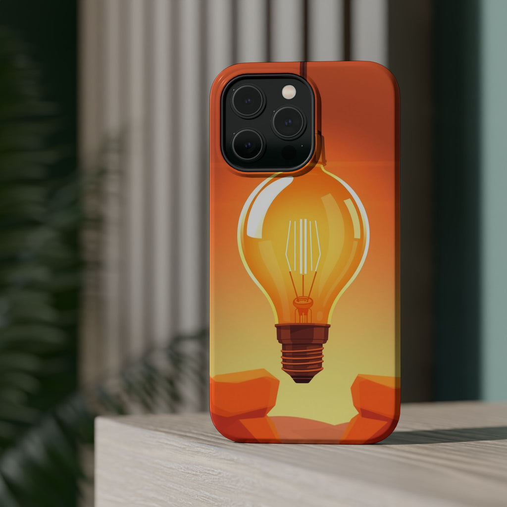 iPhone Edison Bulb Warm Enchanted Art Slim Everyday Designer Case · iPhone Case