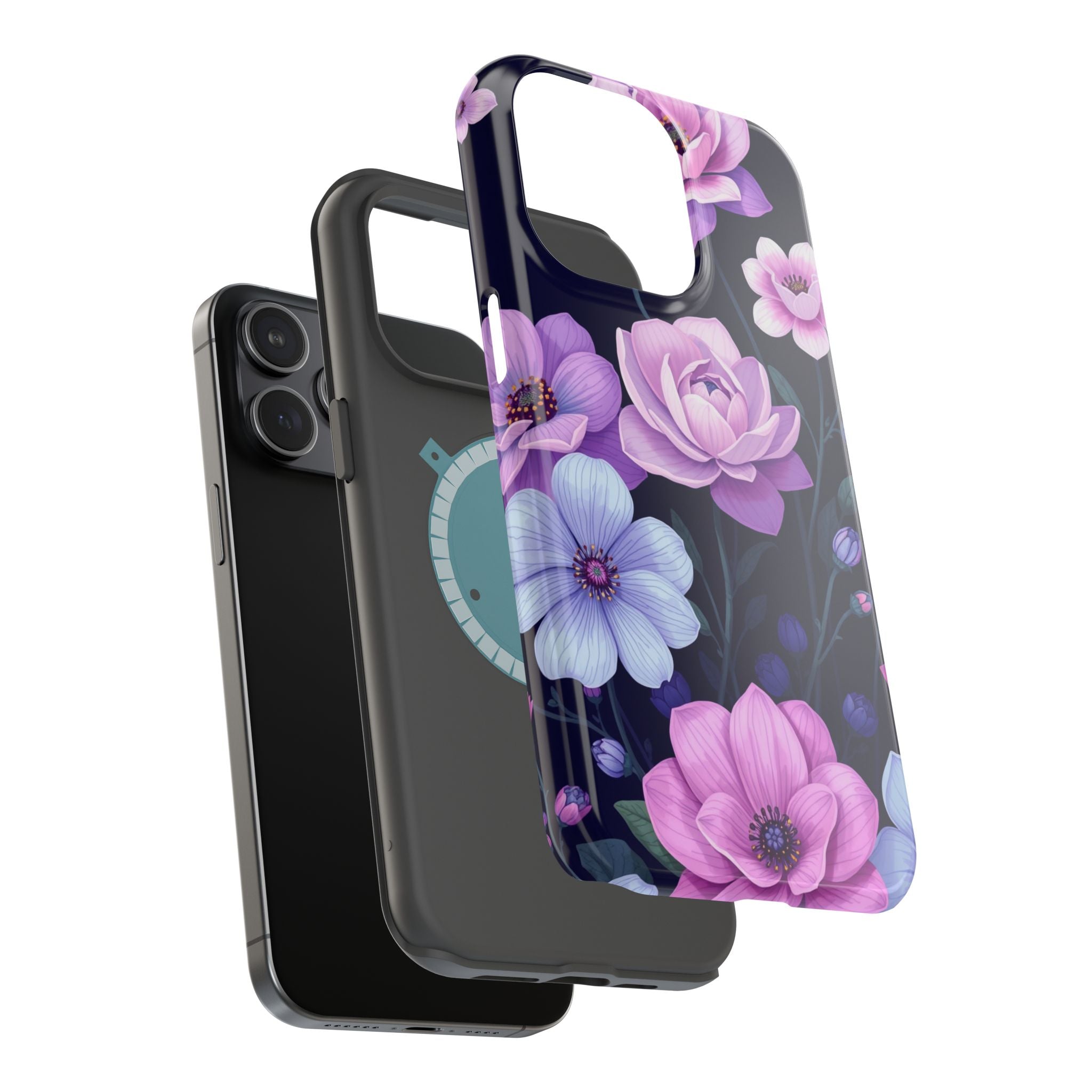 iPhone Floral Dark Academia Electric Art Slim Everyday iPhone Designer · iPhone