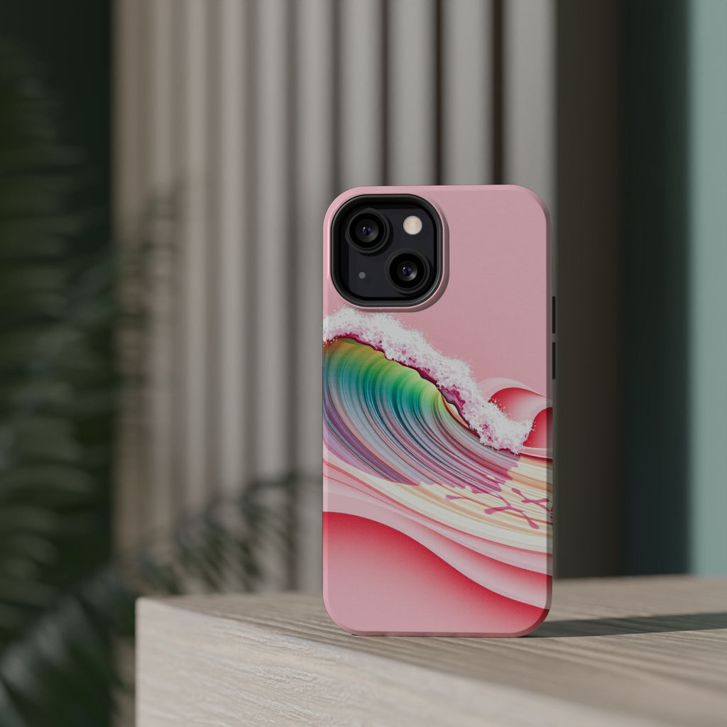 iPhone Sand Art Wave Vibrant Watercolor Slim Everyday iPhone Designer · iPhone C