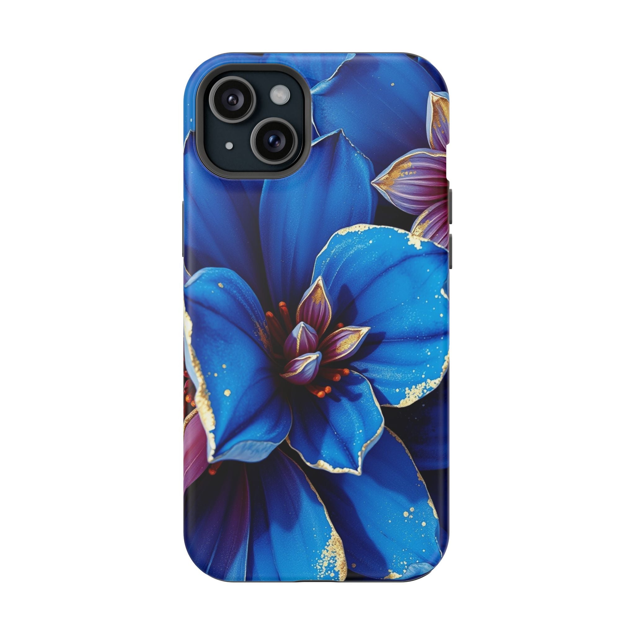 iPhone Floral Gold Foil Serene Design Slim Snap Case Ga · iPhone Case