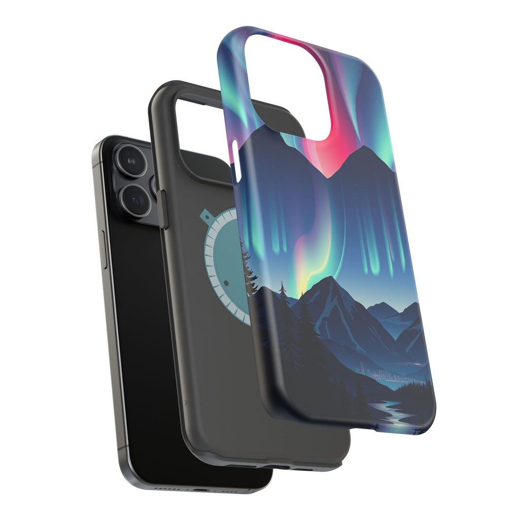iPhone Dreamy Northern Lights Design Slim Everyday Designer Case · iPhone Case