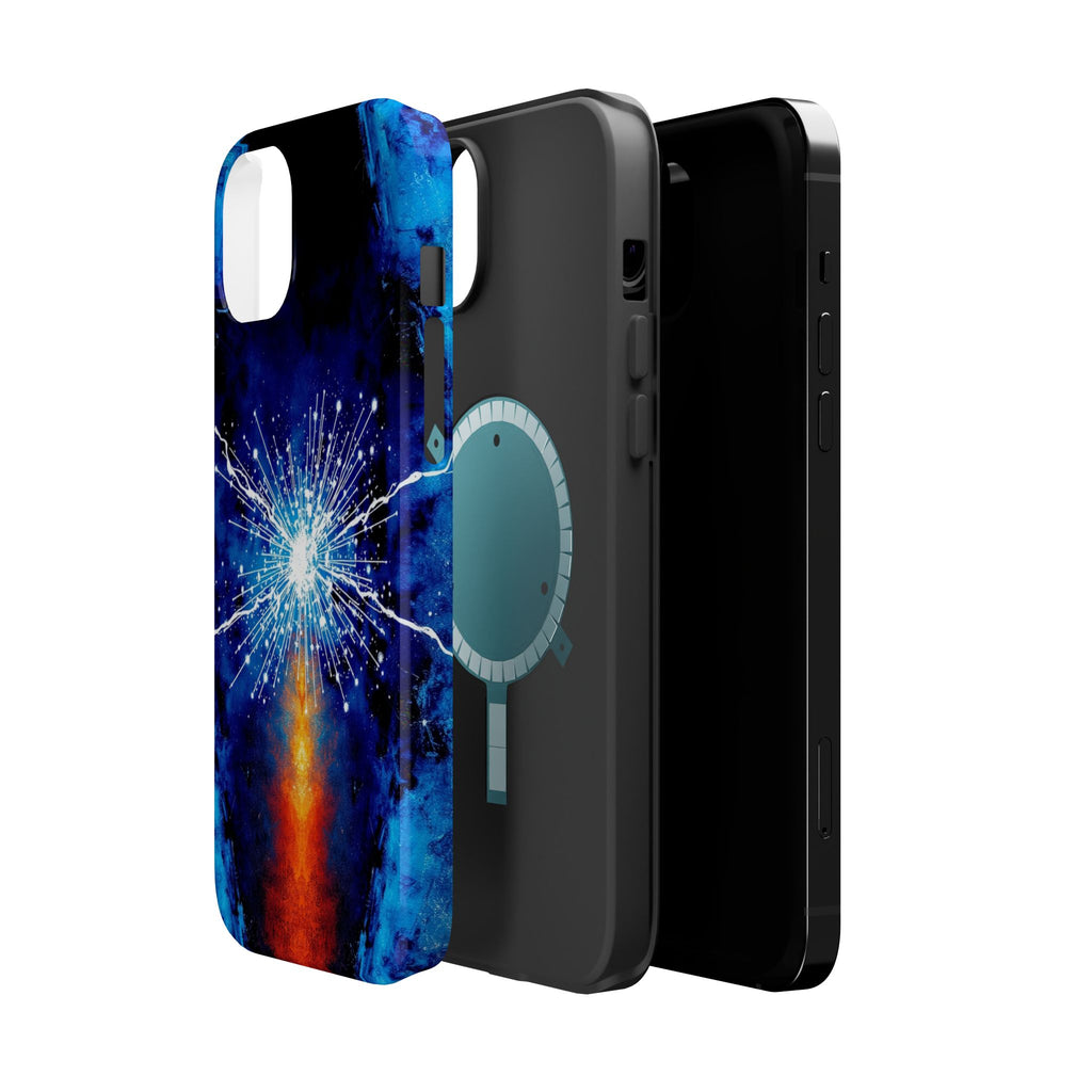 iPhone Magnetic Field Vibrant Watercolor Slim Everyday iPhone Designer · iPhone