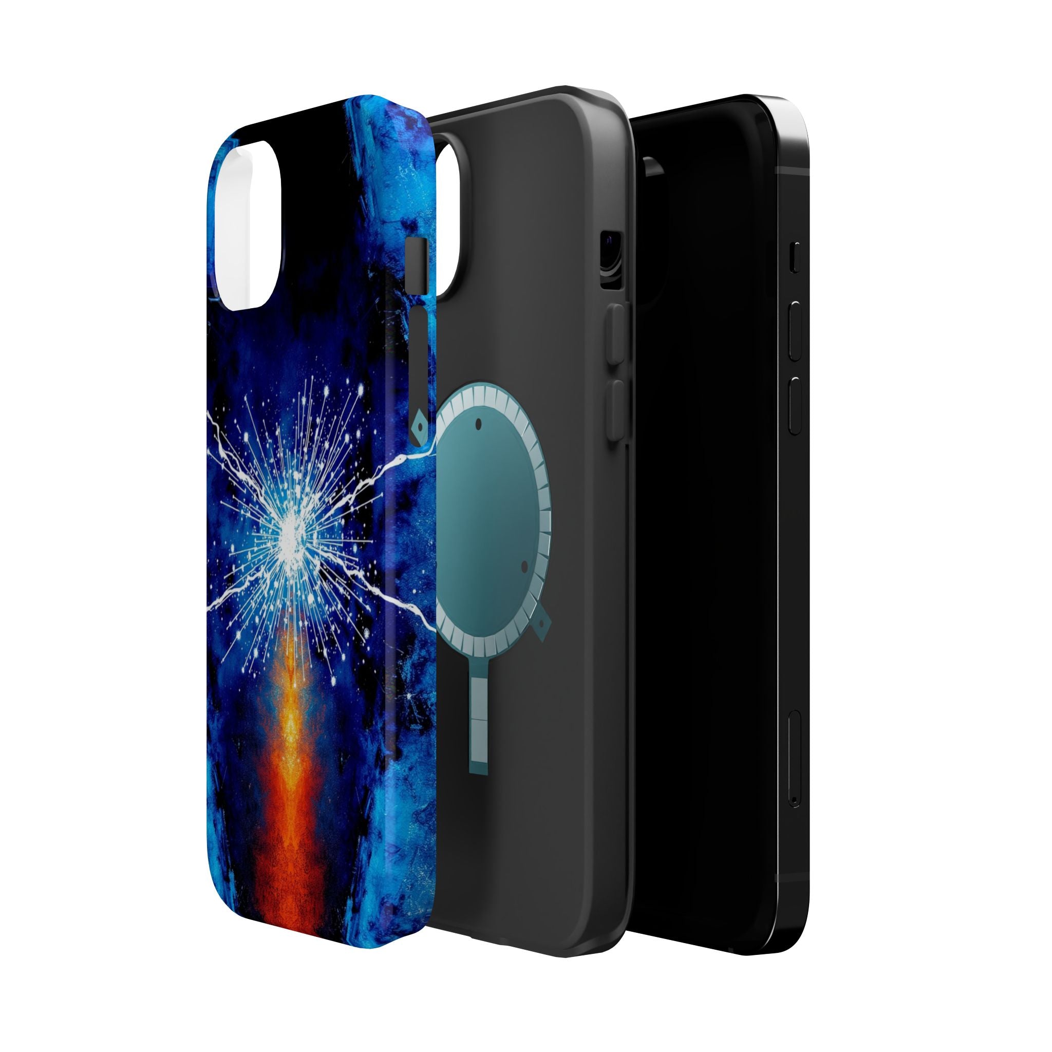 iPhone Magnetic Field Vibrant Watercolor Slim Everyday iPhone Designer · iPhone