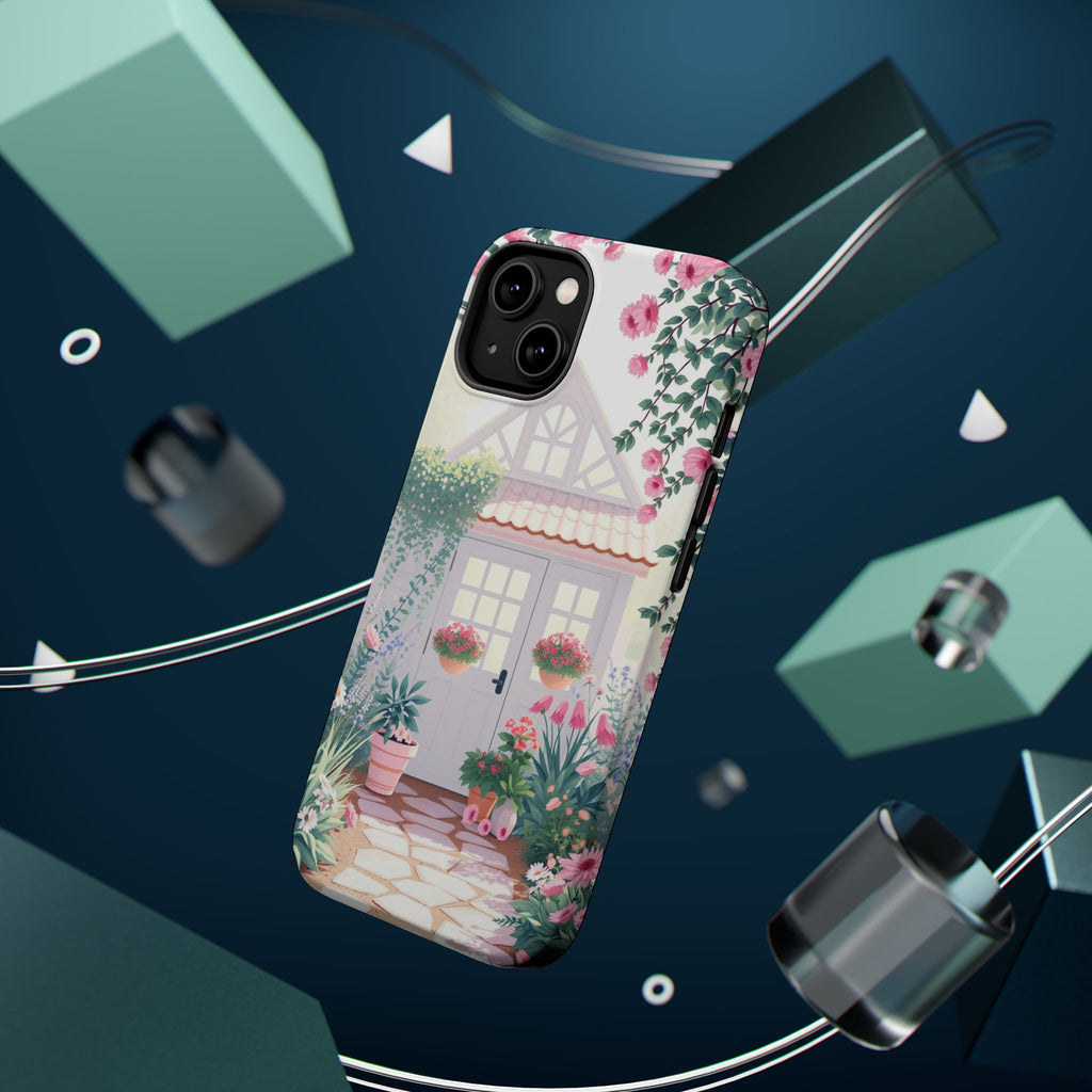 iPhone Cottage Garden Pastel Kawaii Slim Everyday Designer Case · iPhone Case
