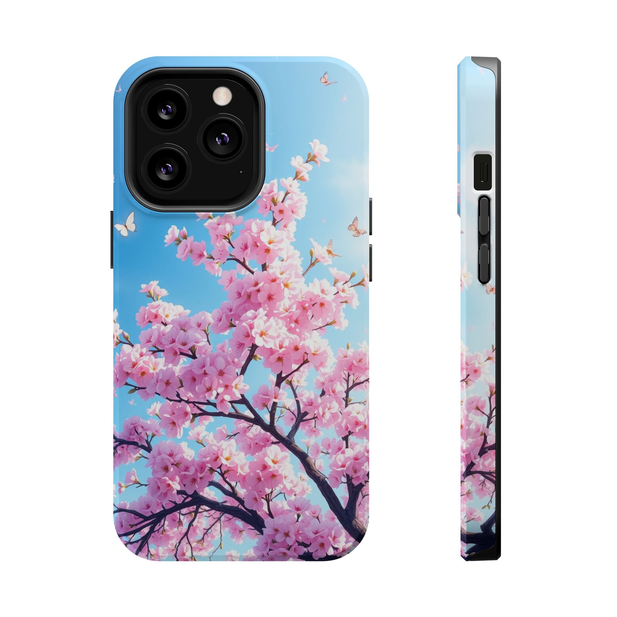iPhone Cherry Blossom Floral Slim Everyday Designer Case · iPhone Case