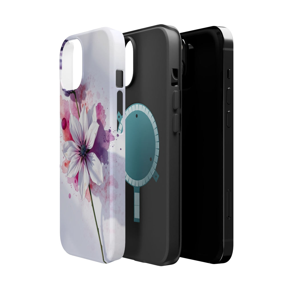 iPhone Floral Watercolor Splash Bold Art Slim Everyday iPhone 15 · iPhone Case